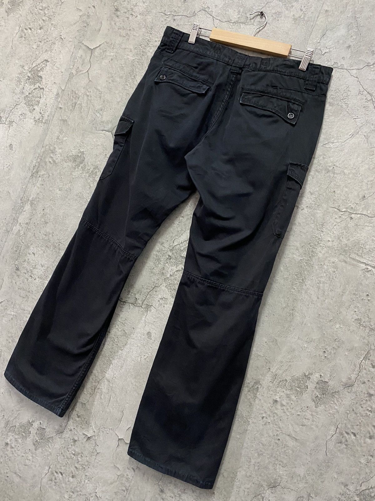 Japanese Brand × Vintage Vintage DPS Japan Cargo Trousers Low Loose Bot Size US 33 - 10 Thumbnail