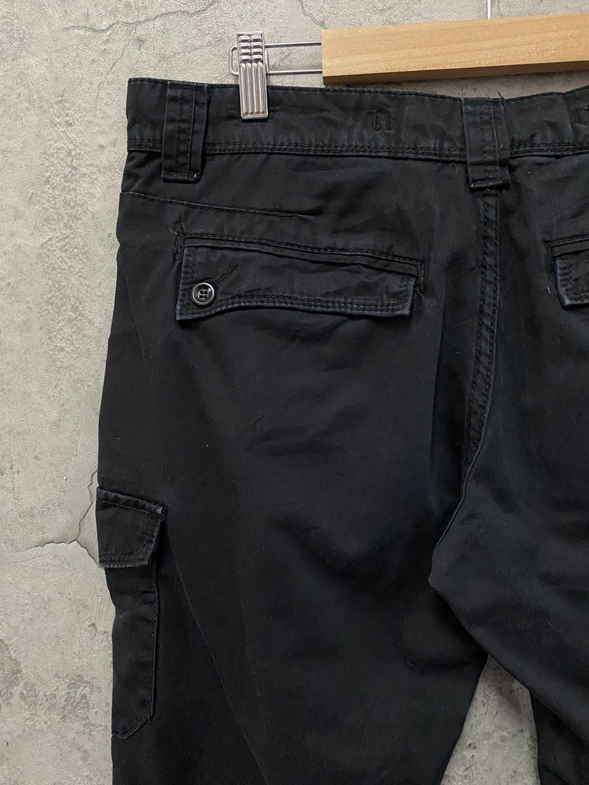Japanese Brand × Vintage Vintage DPS Japan Cargo Trousers Low Loose Bot Size US 33 - 13 Thumbnail