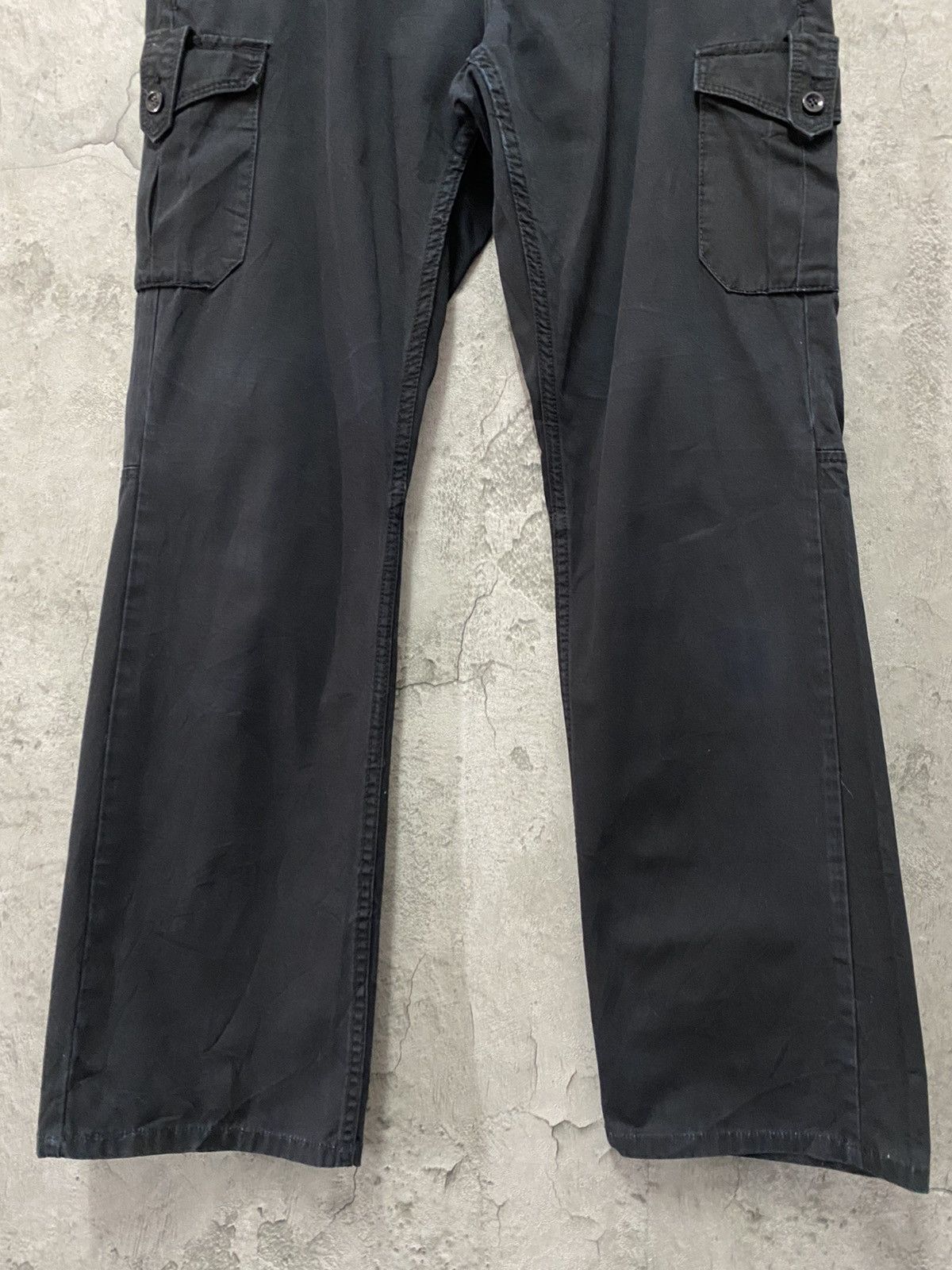 Japanese Brand × Vintage Vintage DPS Japan Cargo Trousers Low Loose Bot Size US 33 - 5 Thumbnail
