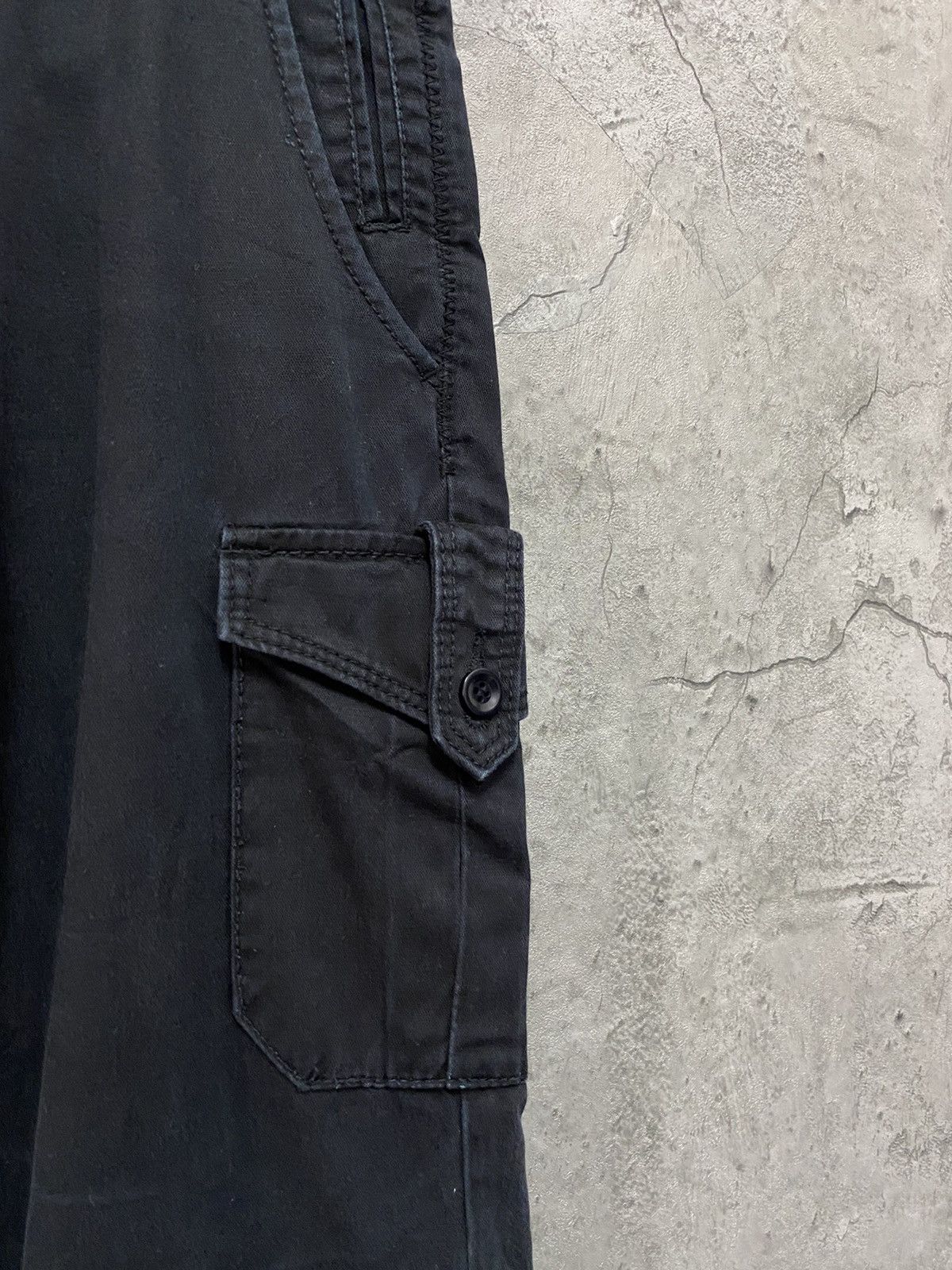 Japanese Brand × Vintage Vintage DPS Japan Cargo Trousers Low Loose Bot Size US 33 - 9 Thumbnail