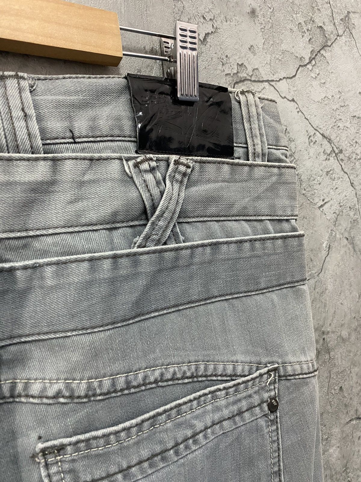 Designer × Japanese Brand Vintage R7C Triple Waist Bush Pocket Pants Size US 36 / EU 52 - 14 Thumbnail