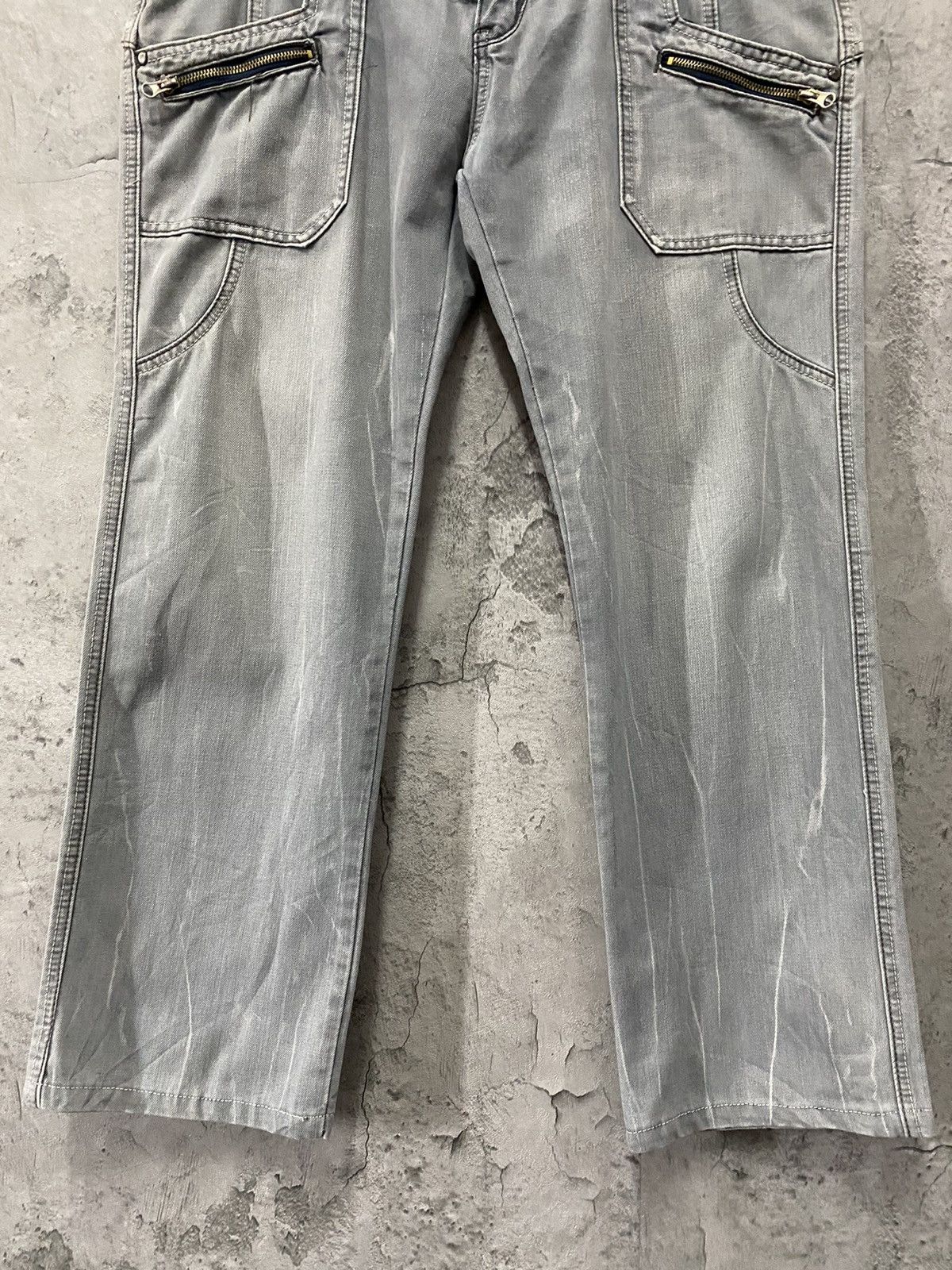 Designer × Japanese Brand Vintage R7C Triple Waist Bush Pocket Pants Size US 36 / EU 52 - 5 Thumbnail