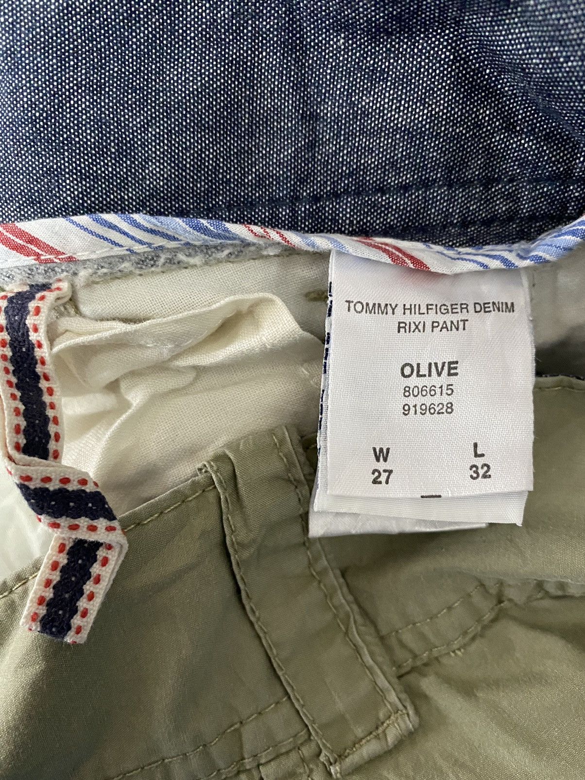 Tommy Hilfiger Vintage Tommy Hilfiger Cargo Parachute Bush Pocket Pants Size US 30 / EU 46 - 16 Thumbnail