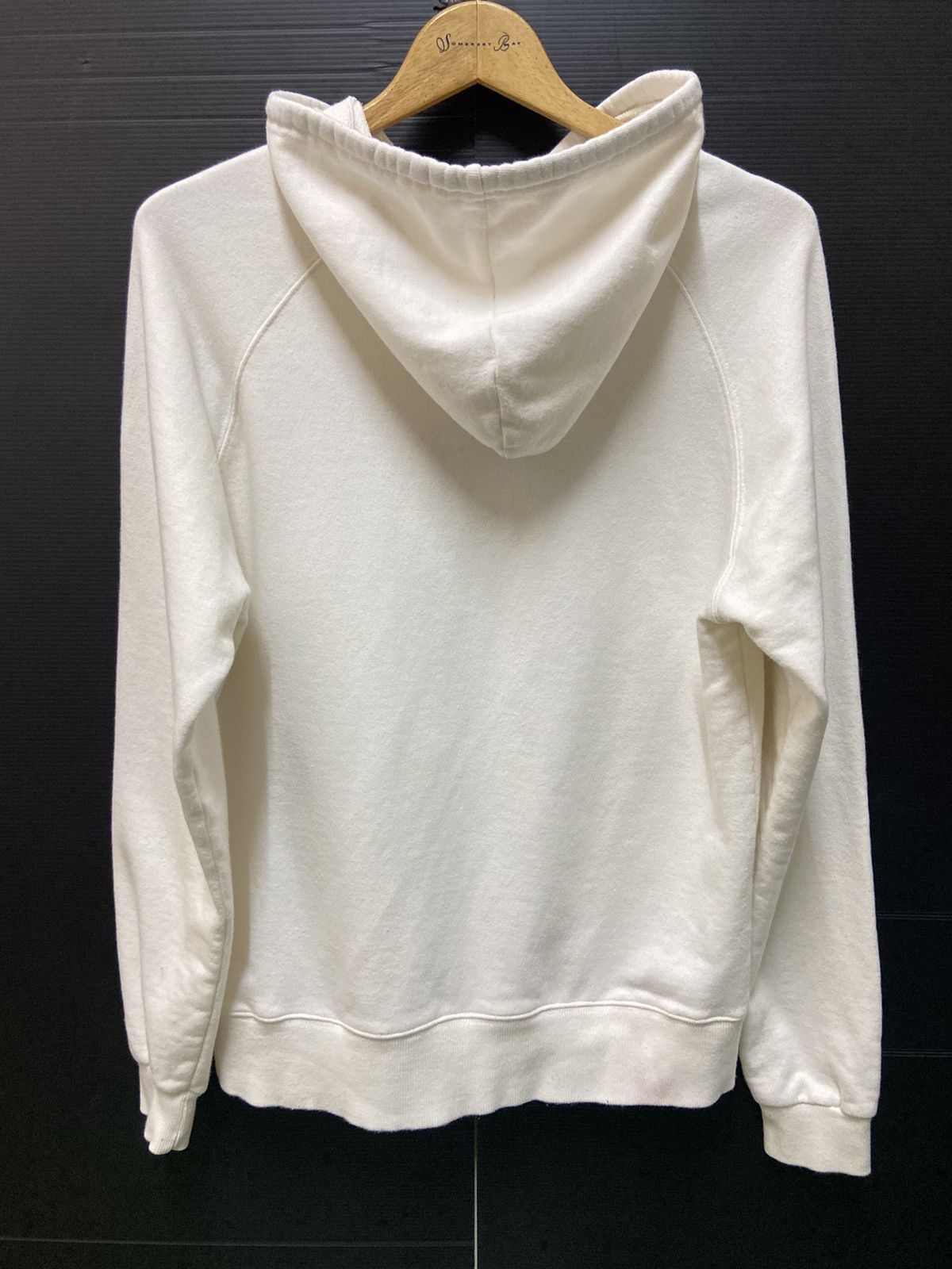 Polo Ralph Lauren × Vintage Vintage Polo Ralph Lauren Big Logo White Hoodie Size US M / EU 48-50 / 2 - 2 Thumbnail
