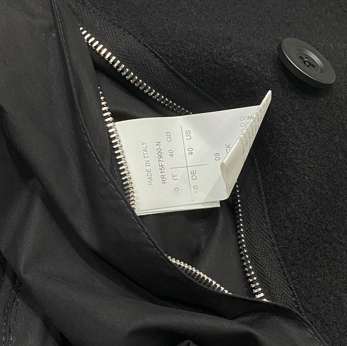 Rick Owens Rick Owens FW15 Sphinx Double Breasted Coat Size US M / EU 48-50 / 2 - 7 Thumbnail