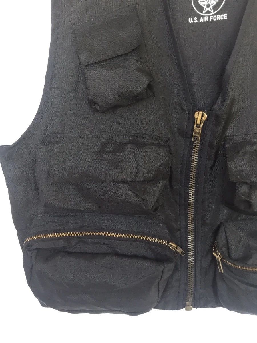 Vintage Vintage Military Us Air Force Army Tactical Vest Jacket Size US M / EU 48-50 / 2 - 5 Thumbnail