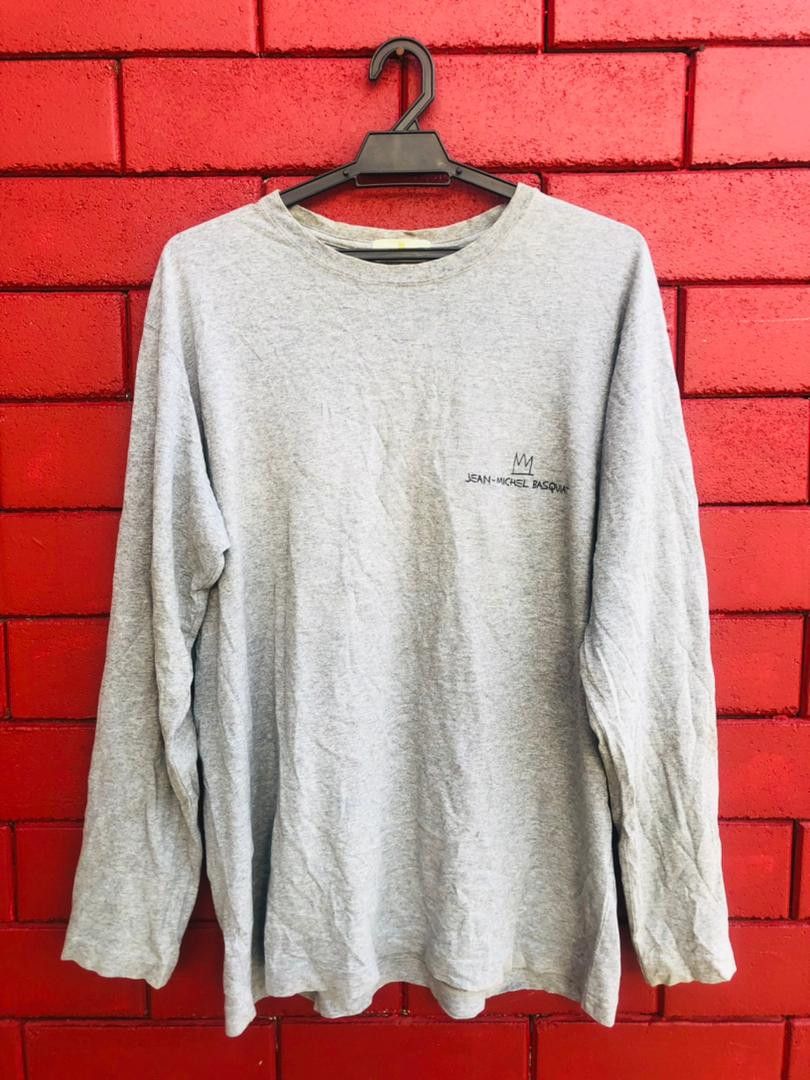 Japanese Brand × Vintage Vintage Jean Michael Basquad Designer Long Sleeve Shirt Size US L / EU 52-54 / 3 - 2 Thumbnail
