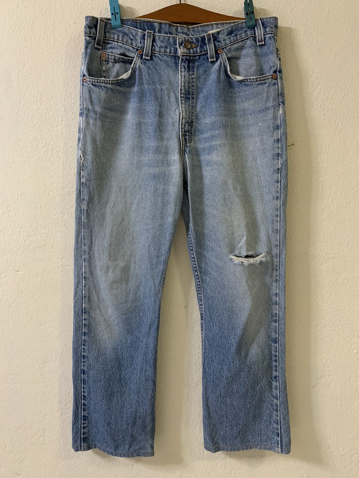 Levi's Vintage 90s Levis 517 Orange Tab Jeans Size US 34 / EU 50 - 1 Thumbnail