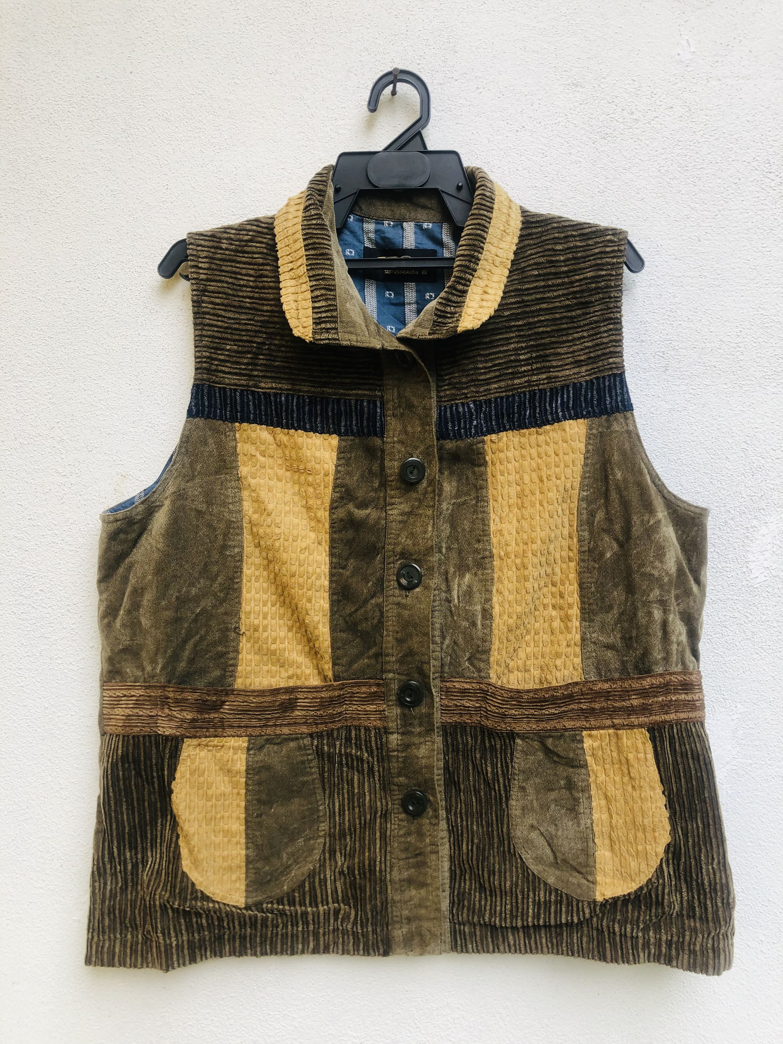 Japanese Brand × Vintage Vintage Tourdor Japanese Designer Fashion Style Vest Size US M / EU 48-50 / 2 - 1 Thumbnail
