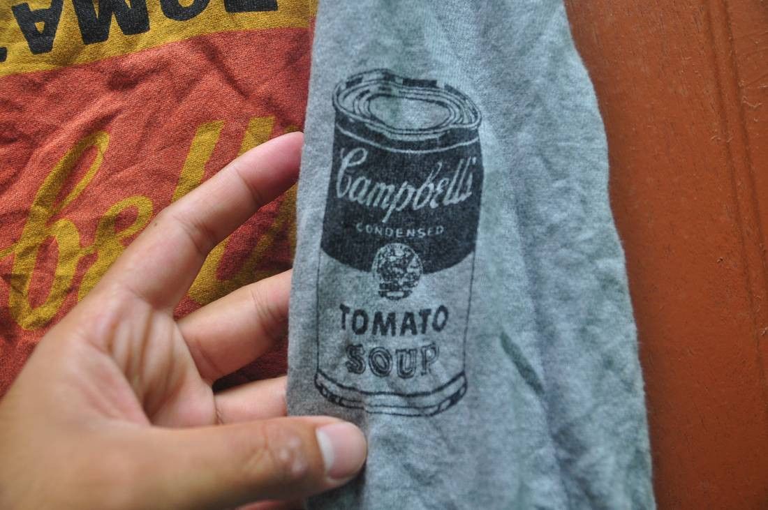 Andy Warhol × Designer × Japanese Brand Vintage Andy Warhol Campbell Sweatshirt Travis Scott Style Size US M / EU 48-50 / 2 - 4 Thumbnail