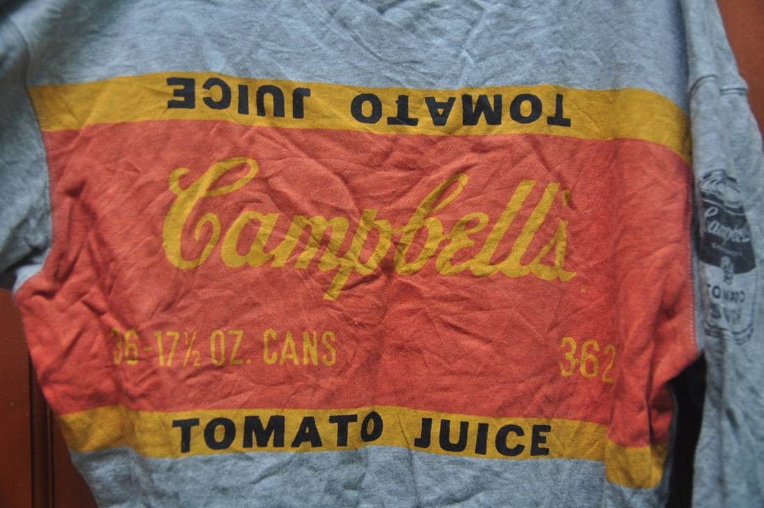 Andy Warhol × Designer × Japanese Brand Vintage Andy Warhol Campbell Sweatshirt Travis Scott Style Size US M / EU 48-50 / 2 - 3 Thumbnail