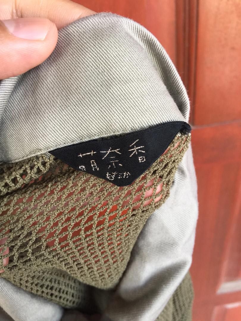 Designer × Japanese Brand × Vintage Japanese Tokyo Nets Fashion Designer Army Green Shirt Size US M / EU 48-50 / 2 - 8 Thumbnail