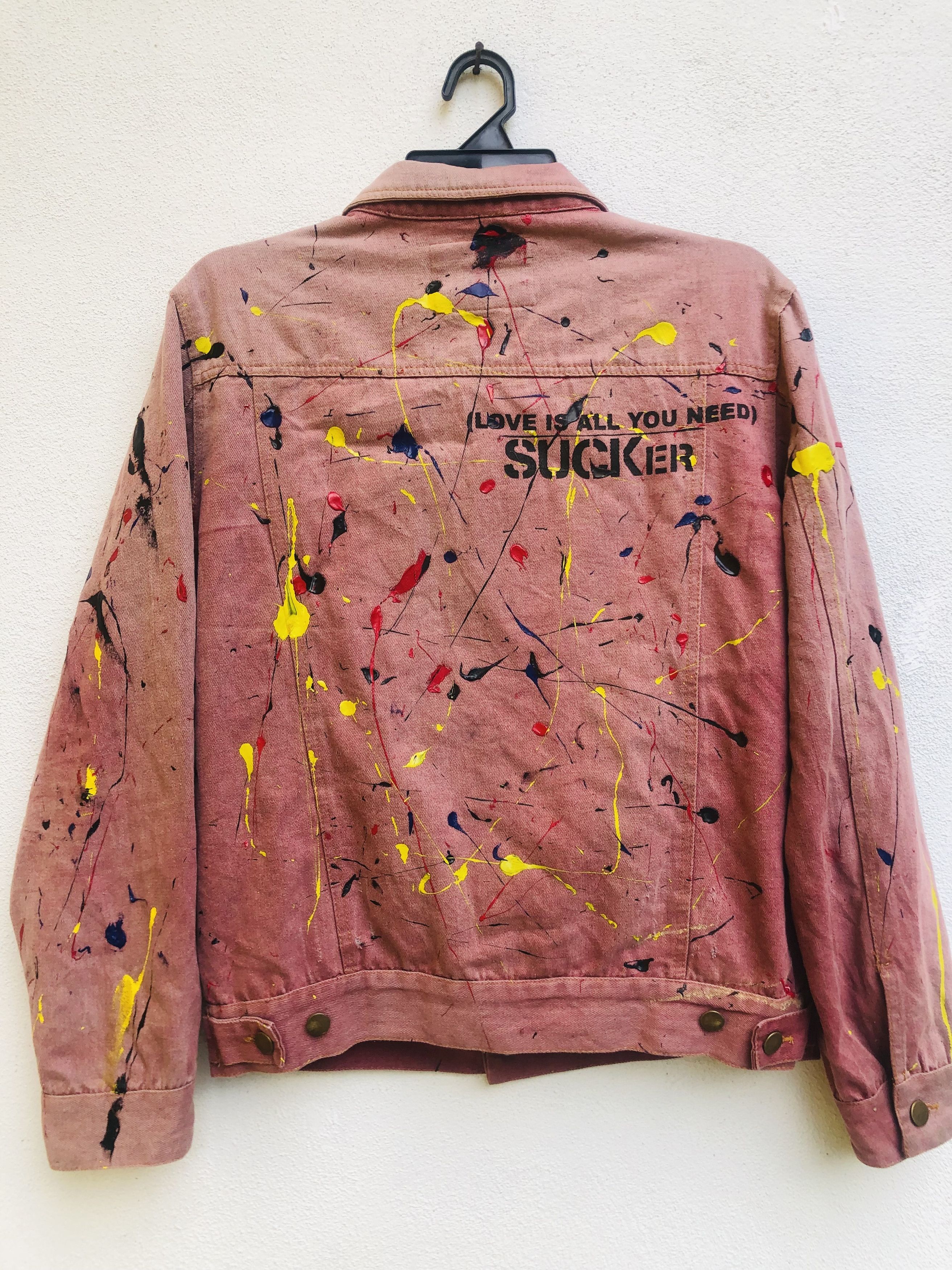 image of Vintage Stylewtao Sucker Japanese Designed Fashion Style in Maroon, Men's (Size Medium)