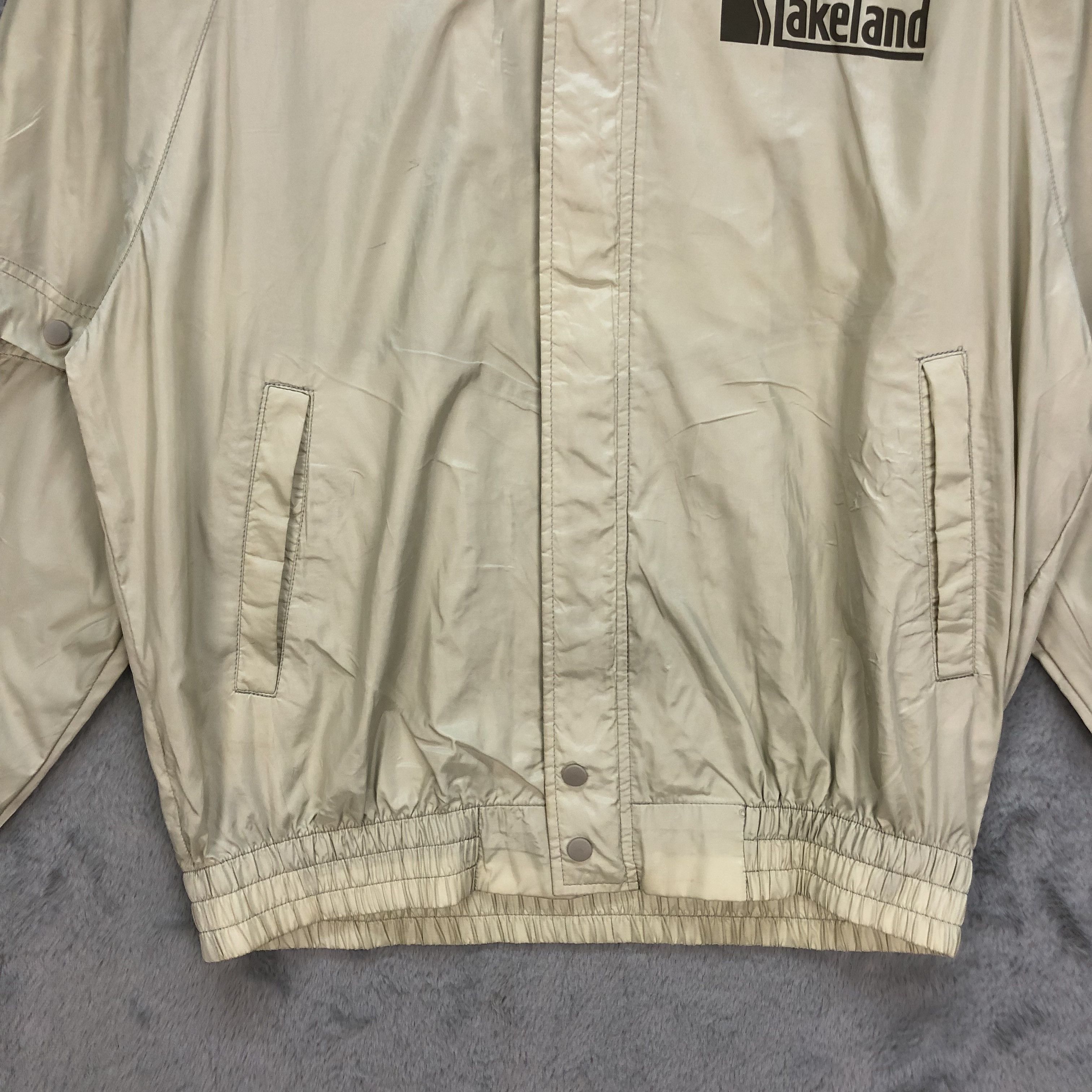 Japanese Brand Vintage Lakeland Swan Big Logo Golfwear Jacket #6188-52 Size US M / EU 48-50 / 2 - 8 Thumbnail