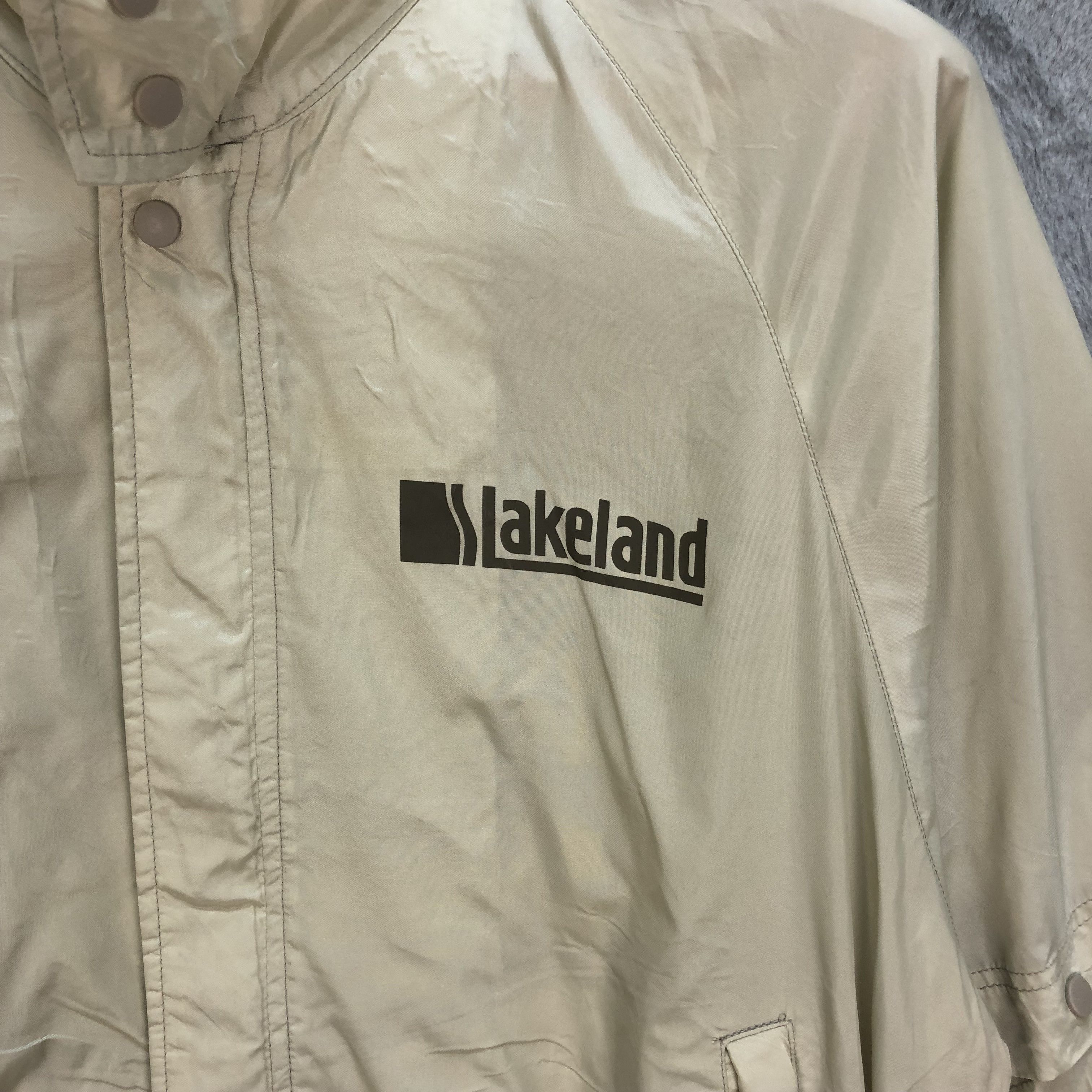 Japanese Brand Vintage Lakeland Swan Big Logo Golfwear Jacket #6188-52 Size US M / EU 48-50 / 2 - 7 Thumbnail