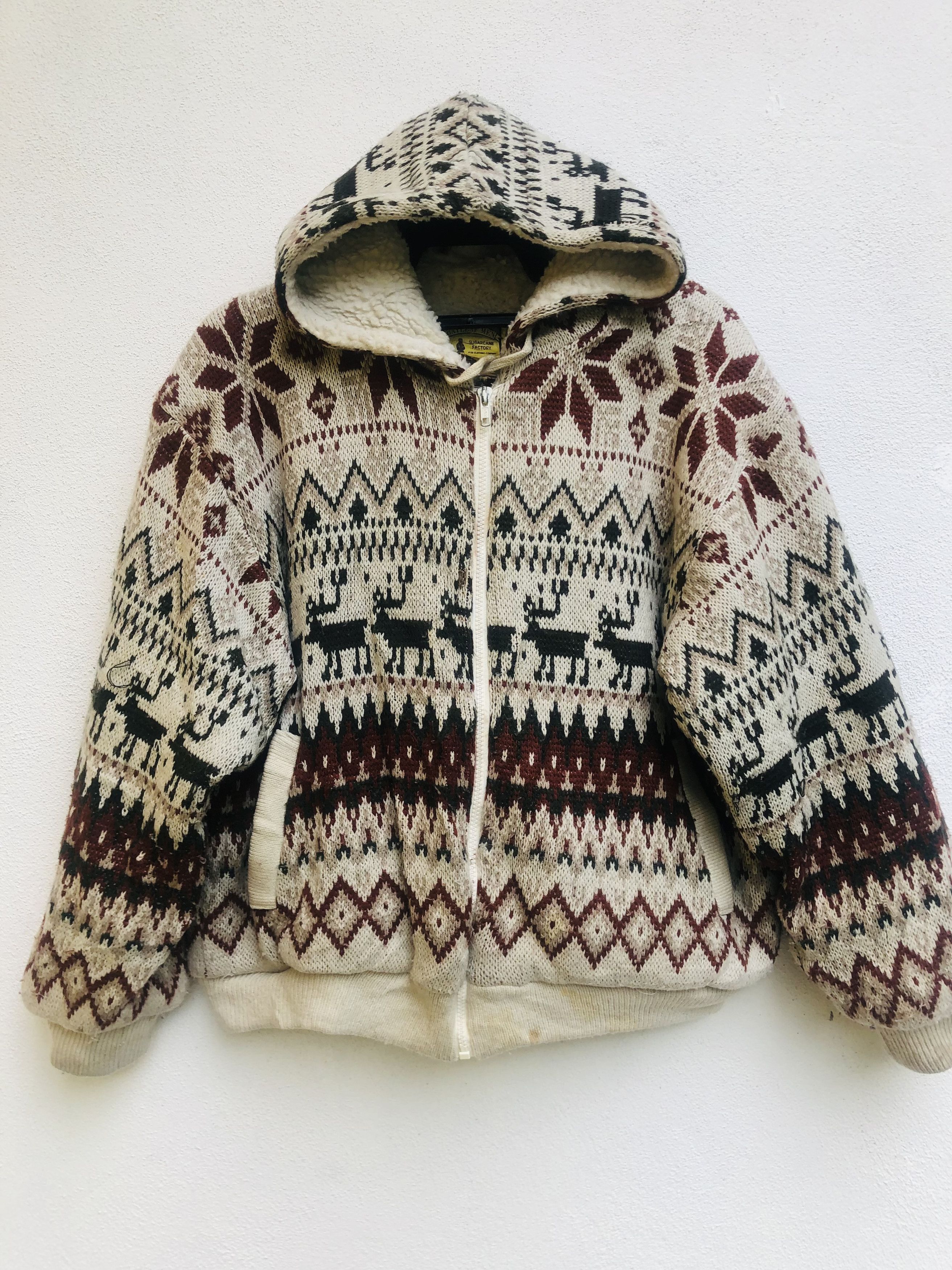 Japanese Brand × Vintage Vintage Sugarcane Factory Designed Fashion Style Jacket Size US L / EU 52-54 / 3 - 1 Thumbnail