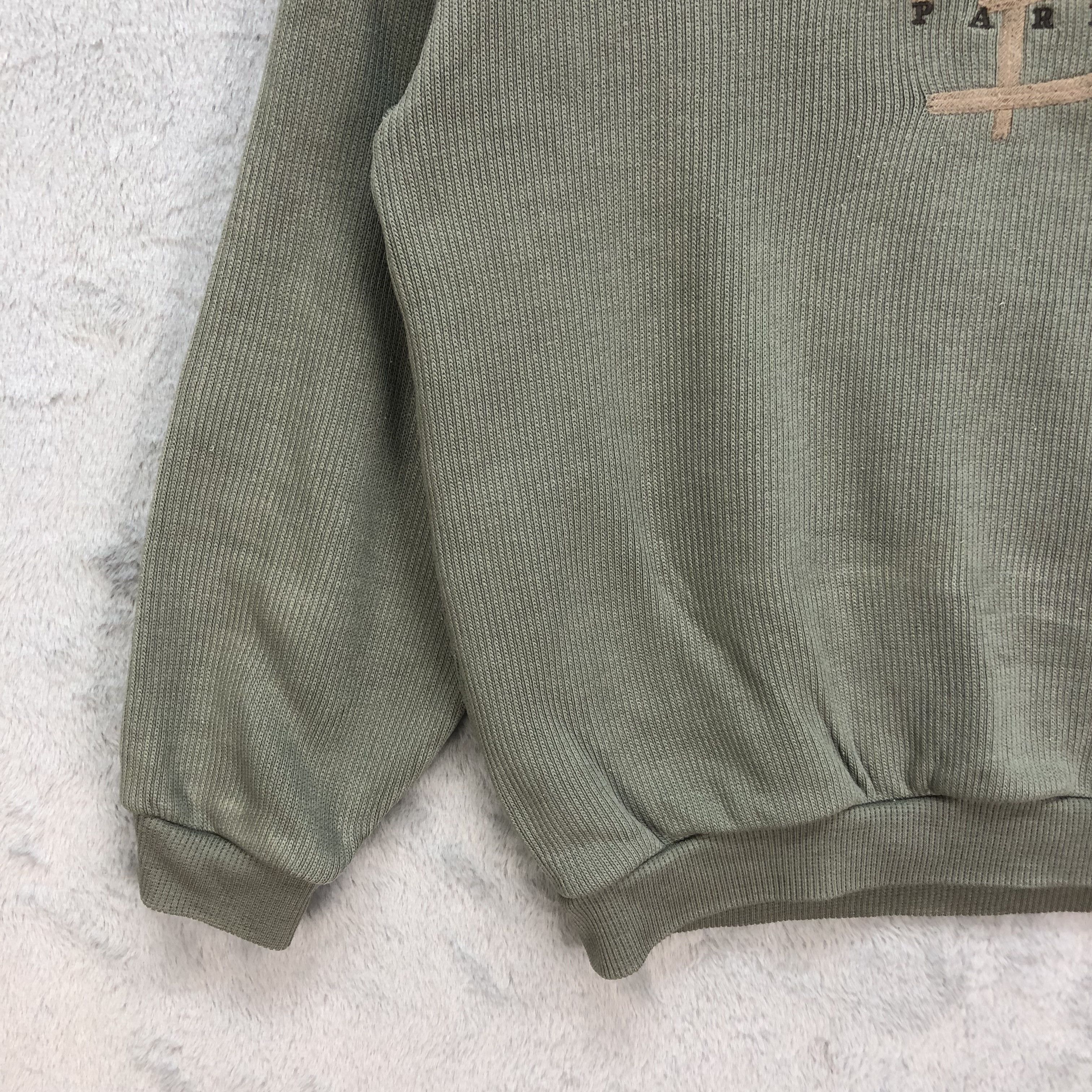 Pierre Balmain Pierre Balmain Paris Embroidery Big Logo Sweatshirt #6201-53 Size US S / EU 44-46 / 1 - 5 Thumbnail