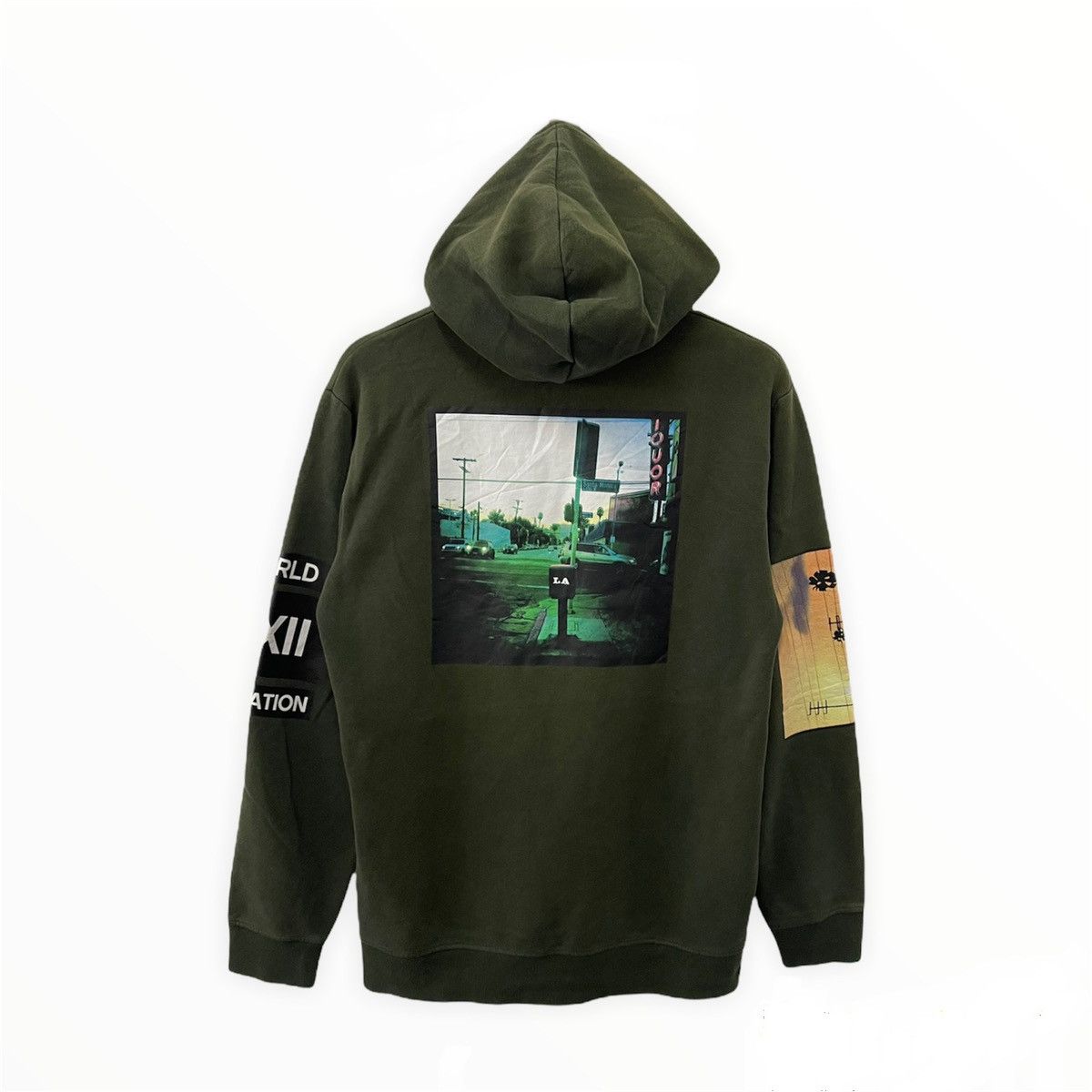 Japanese Brand × Vintage Vintage World Domination Graphic Art Hoodie Size US M / EU 48-50 / 2 - 1 Thumbnail