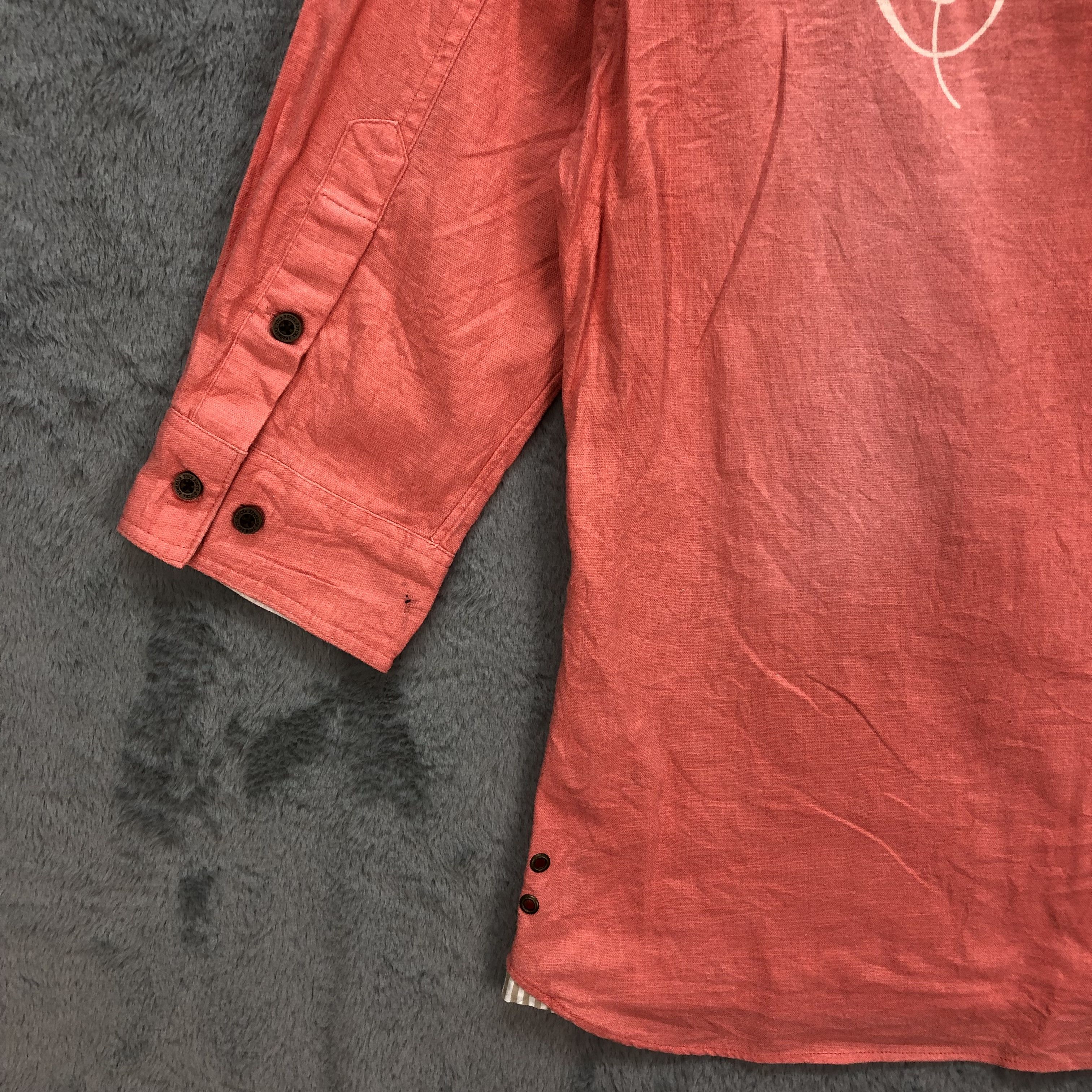 Gotcha Gotcha Master of Surfing Orange Button Ups Shirt #6190-52 Size US M / EU 48-50 / 2 - 14 Thumbnail