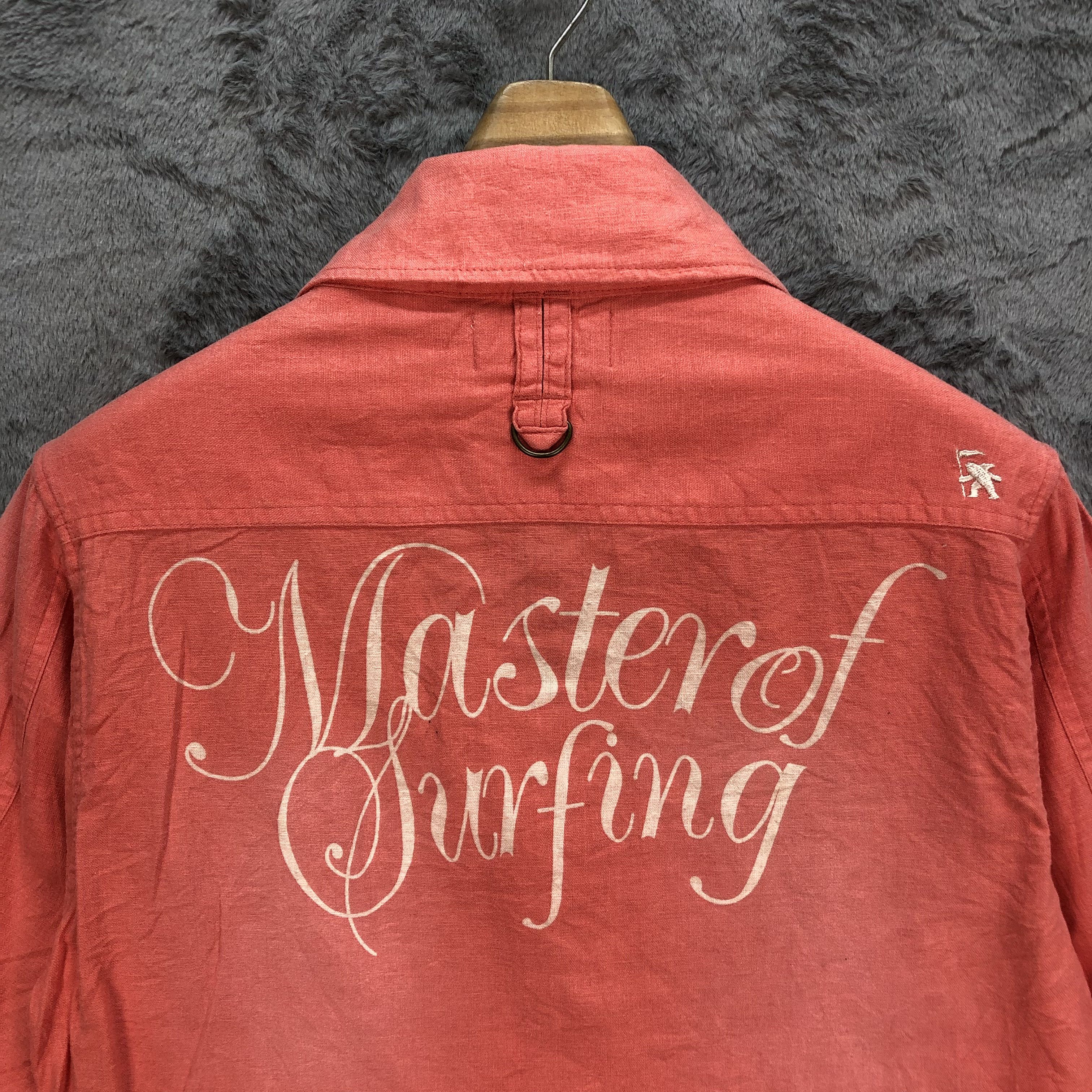 Gotcha Gotcha Master of Surfing Orange Button Ups Shirt #6190-52 Size US M / EU 48-50 / 2 - 12 Thumbnail