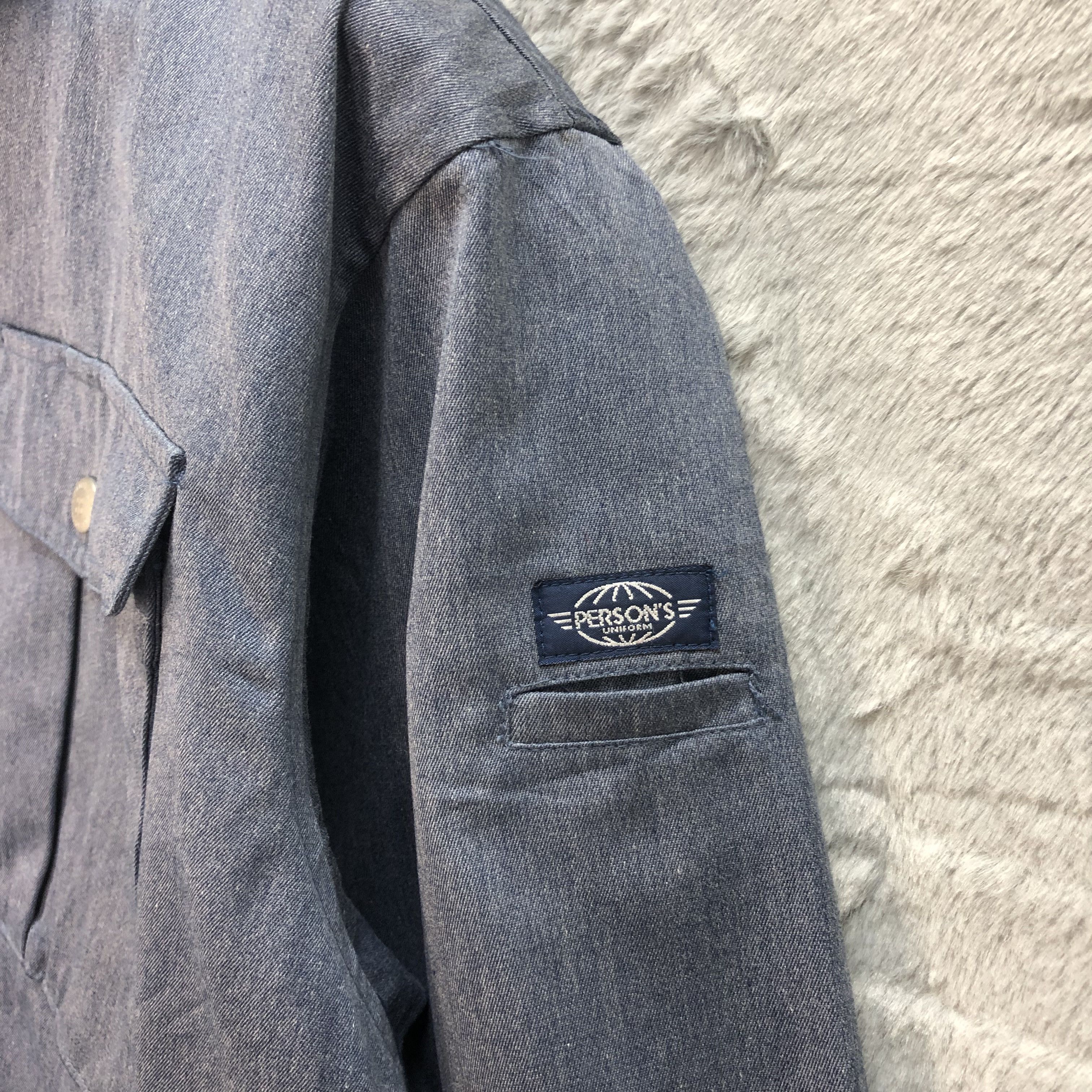 PERSON'S Vintage Person's Uniform Jacket / Chore Jacket #6186-52 Size US M / EU 48-50 / 2 - 6 Thumbnail