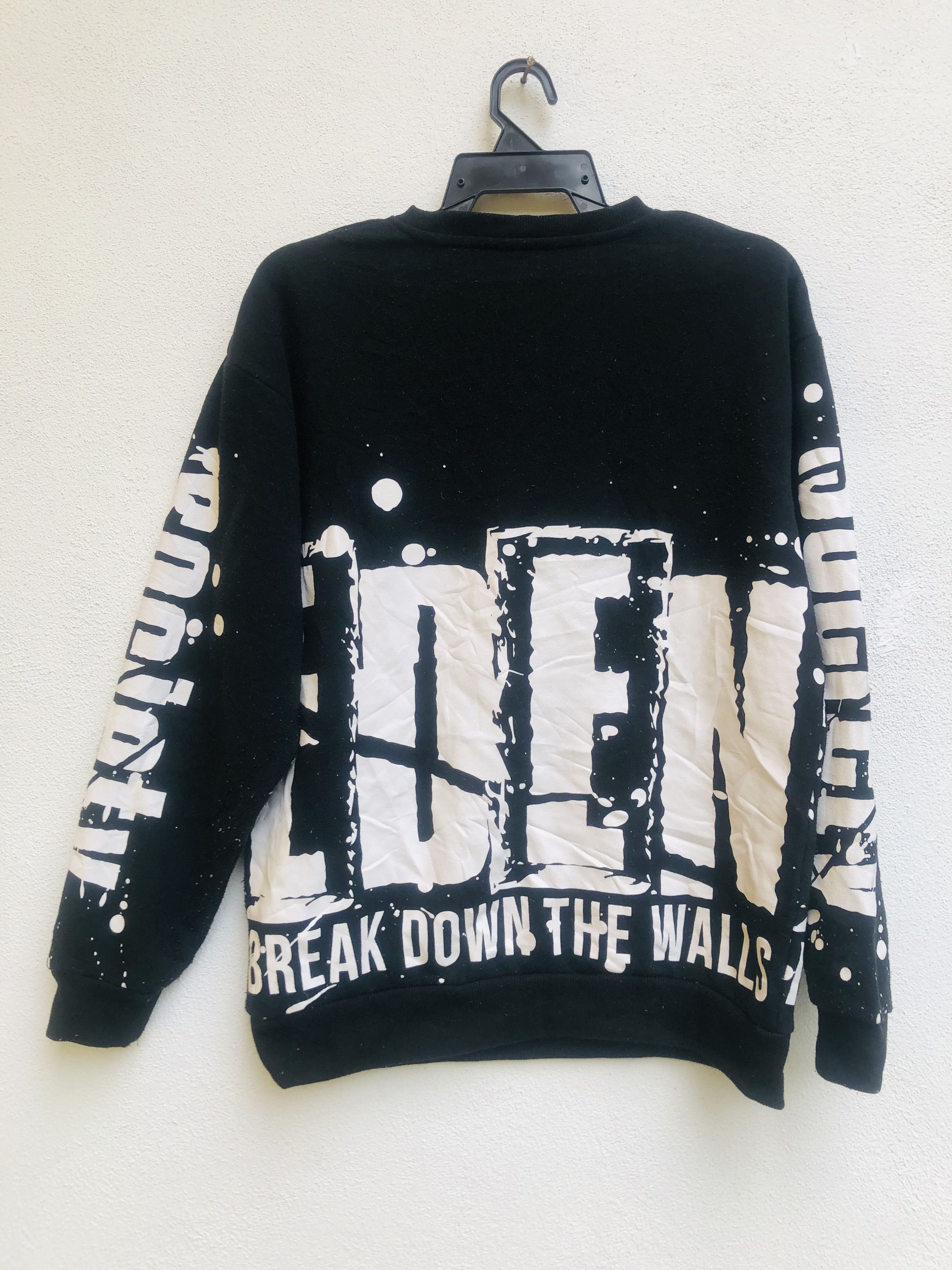 Japanese Brand × Vintage Vintage Eden Society Breakdown The Walls Sweatshirt Size US L / EU 52-54 / 3 - 4 Thumbnail