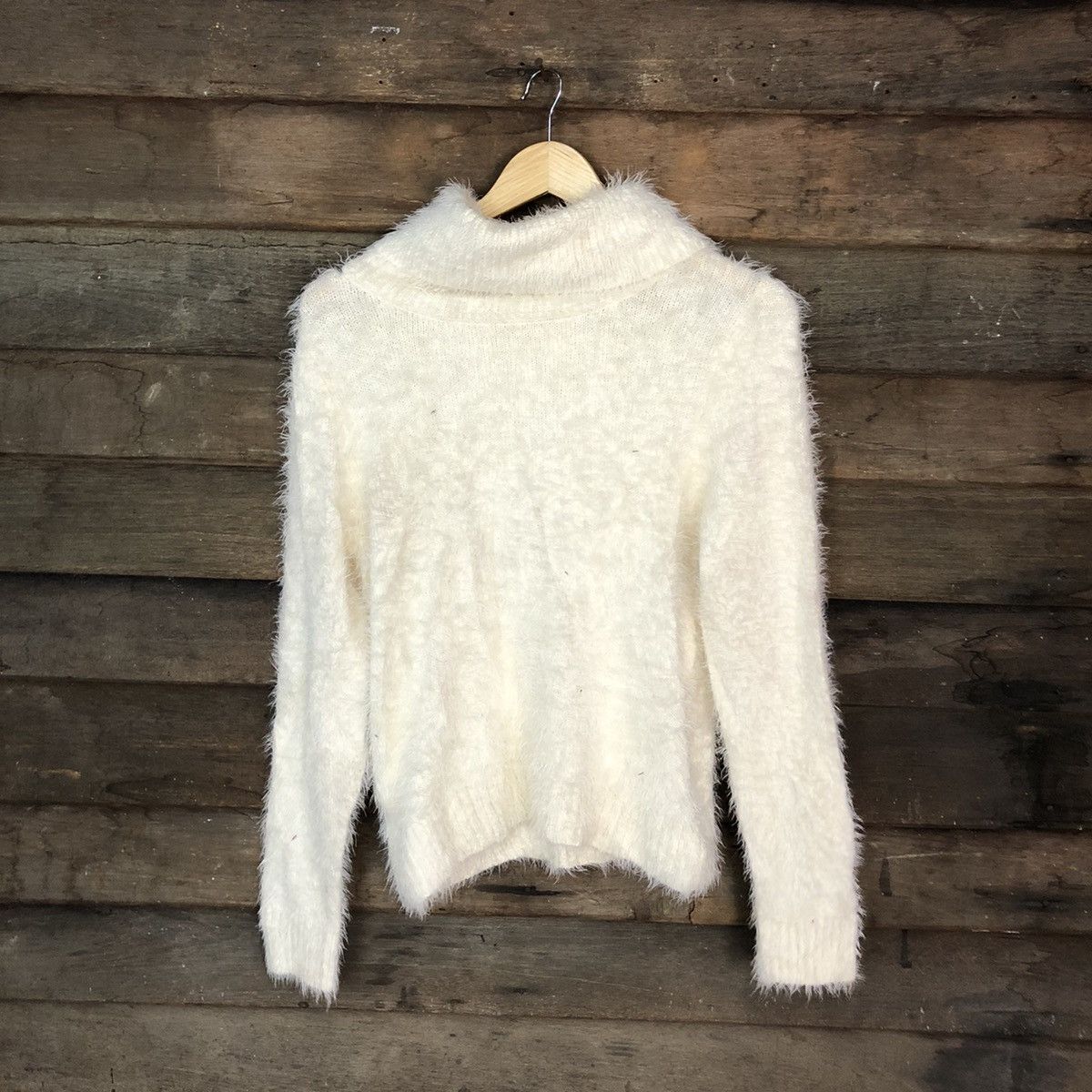 Homespun Knitwear Japanese Brand Shag Shaggy Fur Mohair Knitwear #7016 Size S / US 4 / IT 40 - 8 Thumbnail