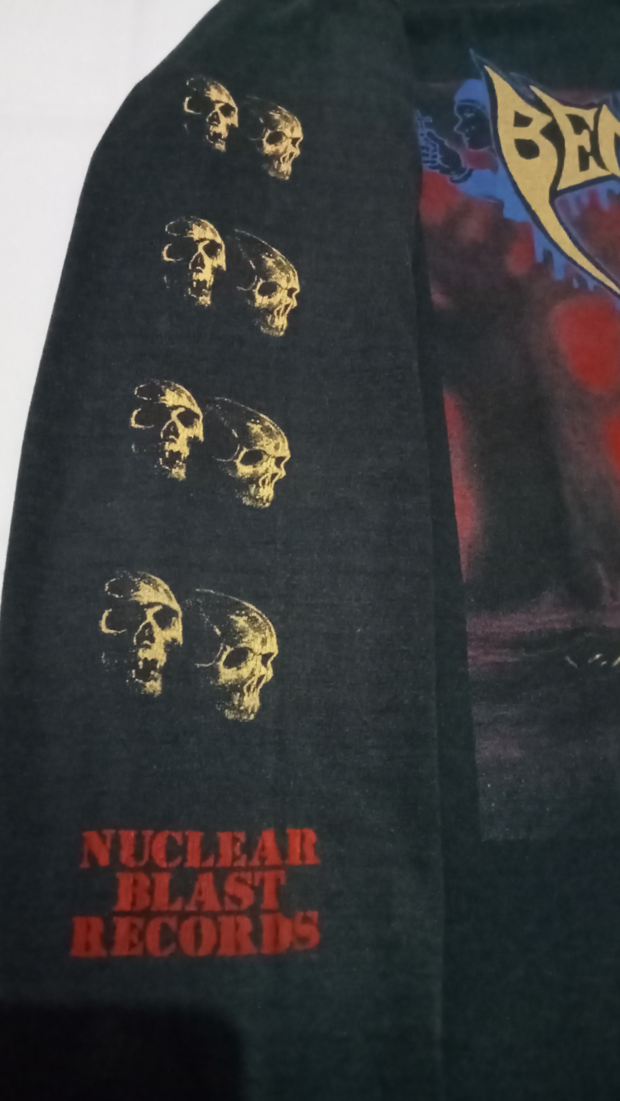 Band Tees Benediction The Grand Leveller Longsleeve T Shirt Size US XL / EU 56 / 4 - 3 Thumbnail