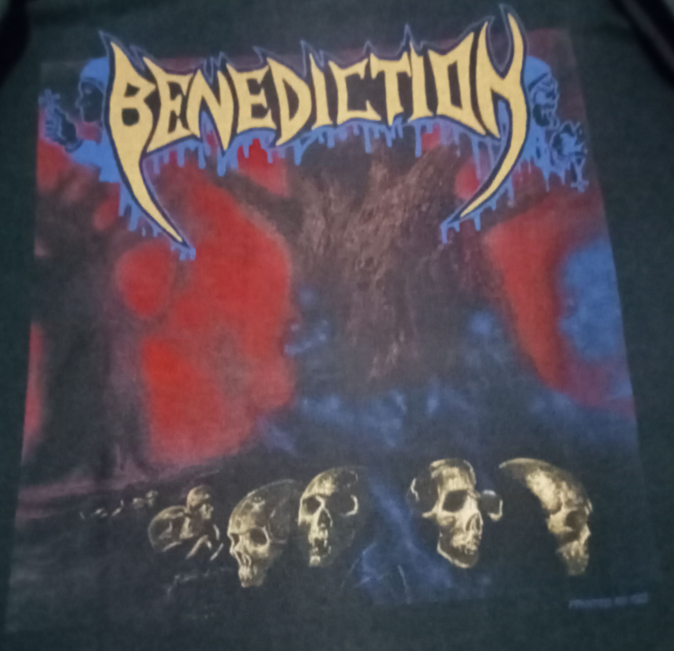 Band Tees Benediction The Grand Leveller Longsleeve T Shirt Size US XL / EU 56 / 4 - 2 Thumbnail