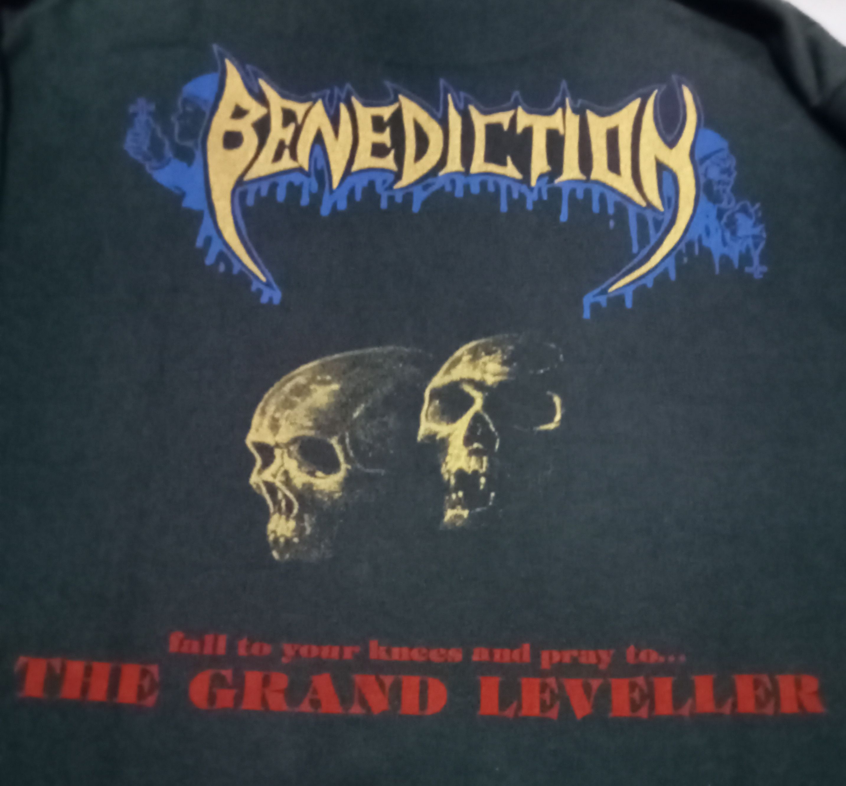 Band Tees Benediction The Grand Leveller Longsleeve T Shirt Size US XL / EU 56 / 4 - 5 Thumbnail