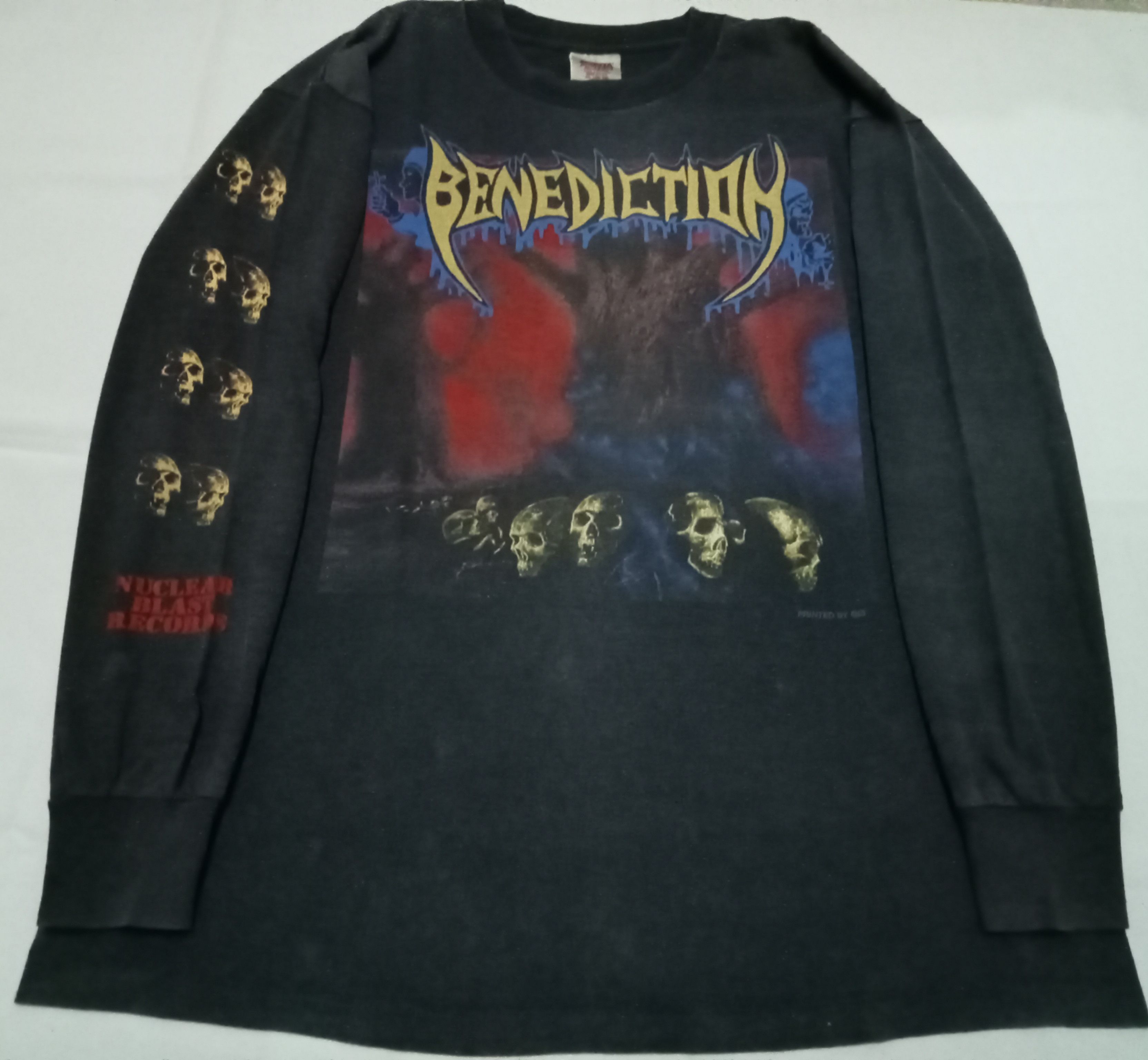 Band Tees Benediction The Grand Leveller Longsleeve T Shirt Size US XL / EU 56 / 4 - 1 Thumbnail