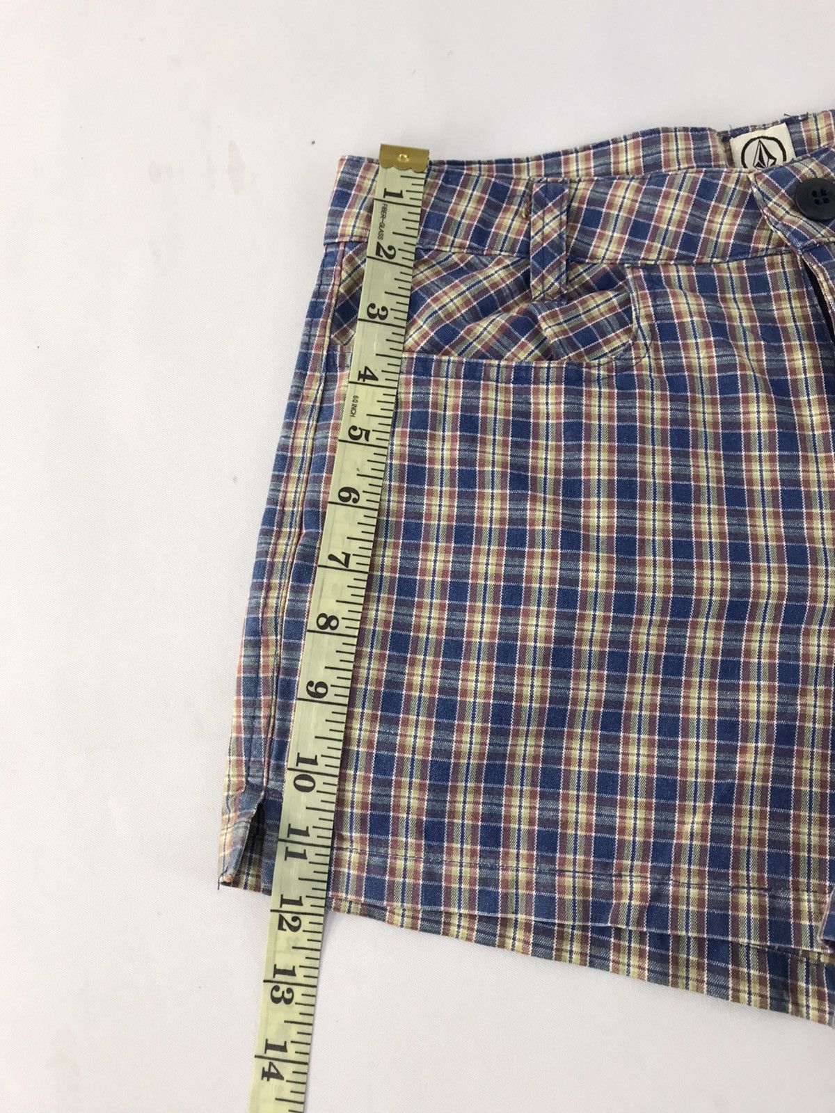 Volcom Volcom Short Pant Plaid Checked Style Fits Size 28 Size 28" / US 6 / IT 42 - 10 Thumbnail
