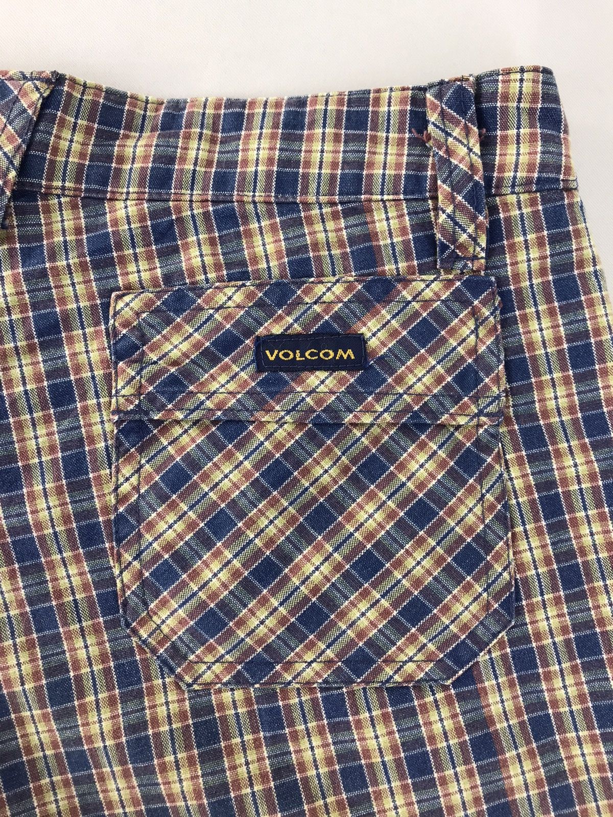 Volcom Volcom Short Pant Plaid Checked Style Fits Size 28 Size 28" / US 6 / IT 42 - 7 Thumbnail