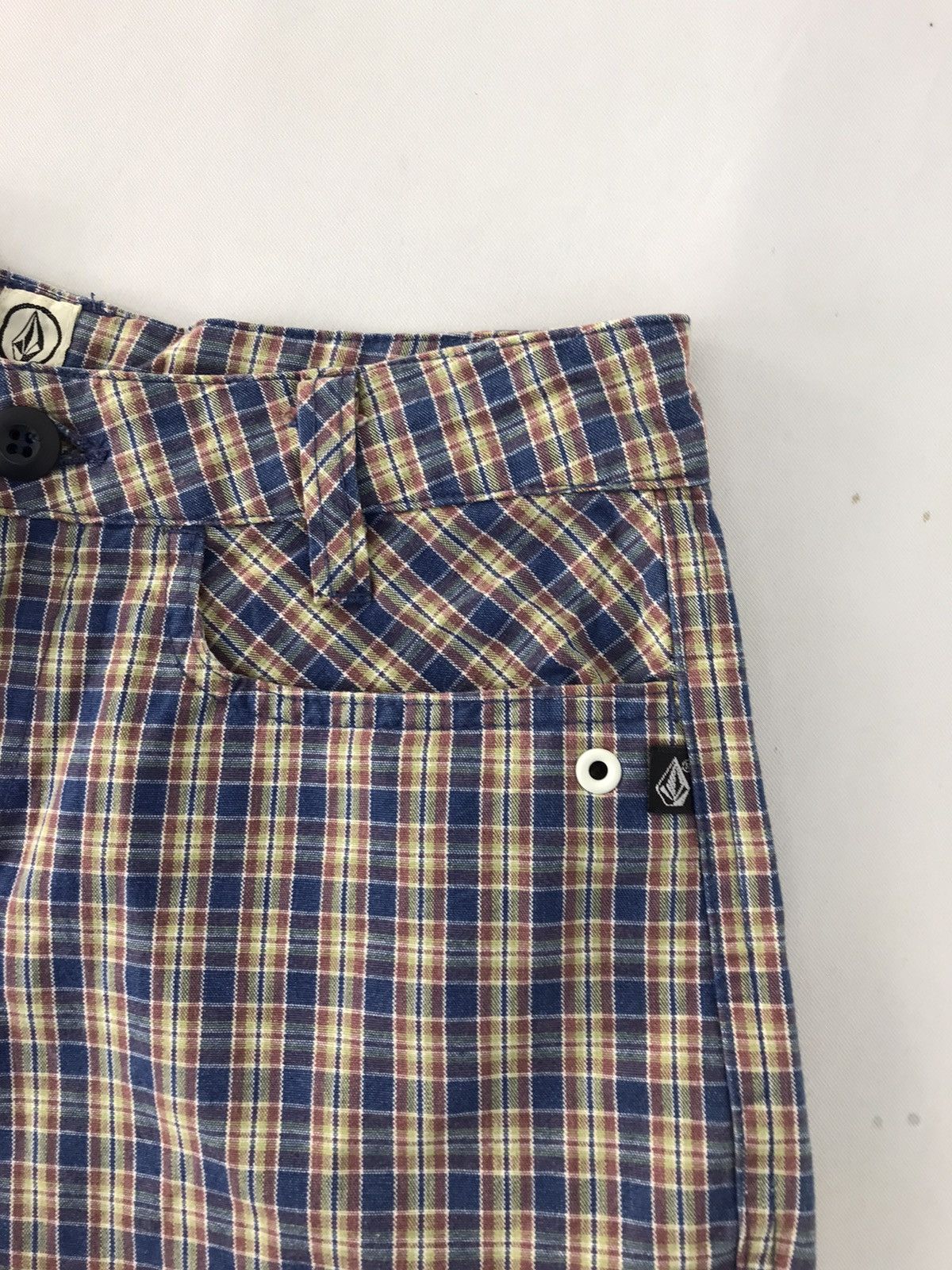Volcom Volcom Short Pant Plaid Checked Style Fits Size 28 Size 28" / US 6 / IT 42 - 4 Thumbnail