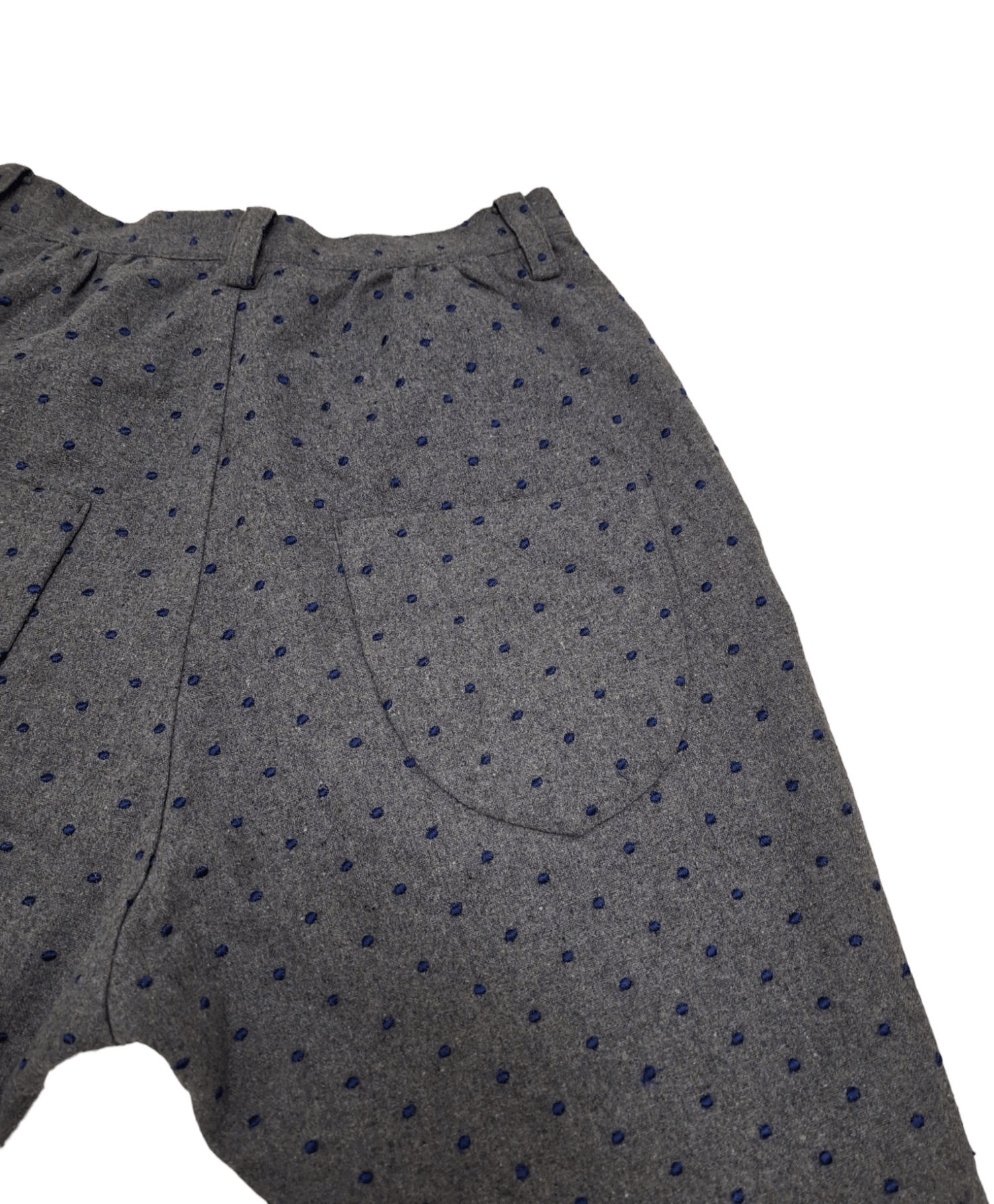 Issey Miyake × Sunao Kuwahara Sunao Kuwahara High Rise Polkadot Balloon Cropped Pants Size 27" / US 4 / IT 40 - 8 Thumbnail
