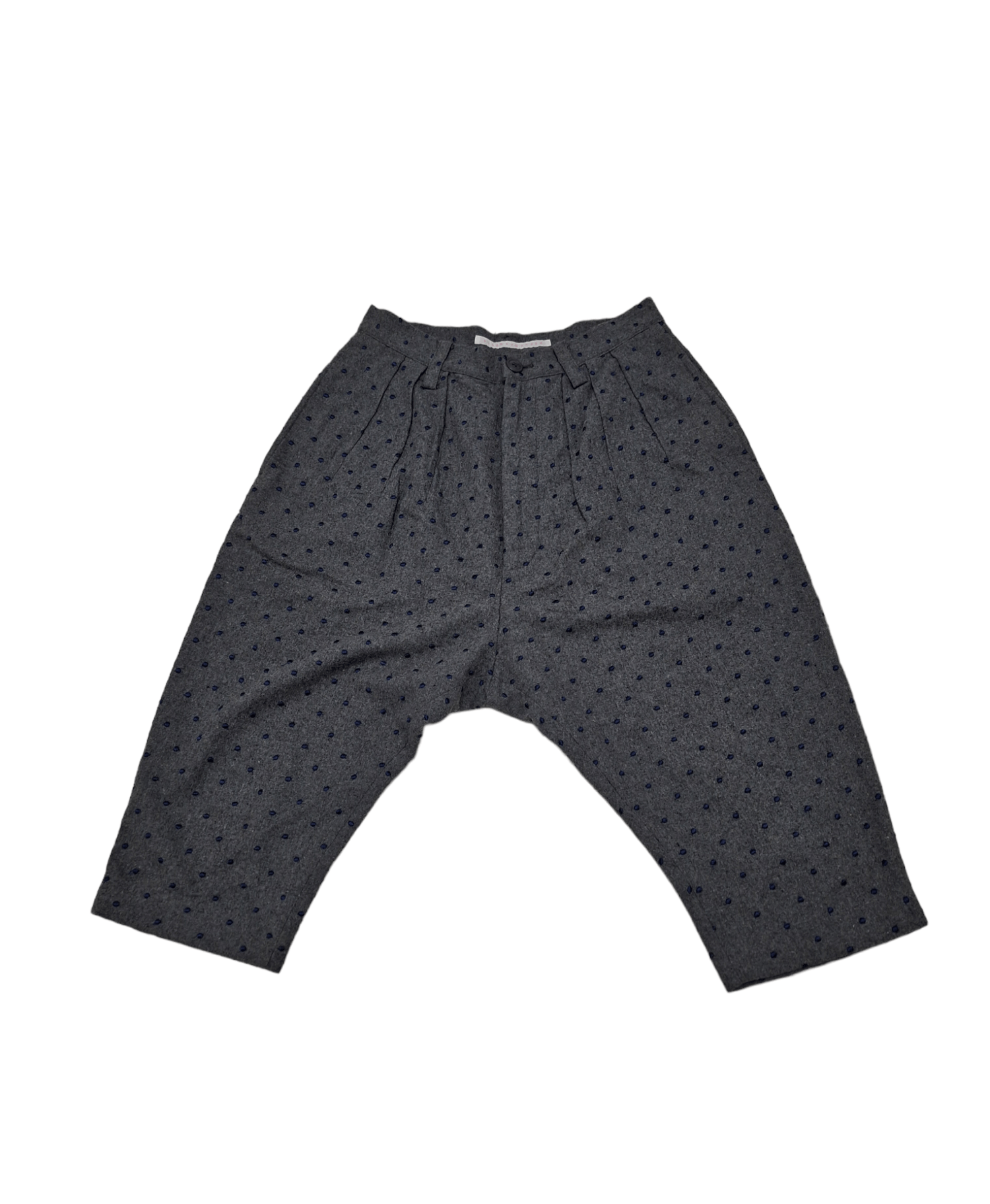 Issey Miyake × Sunao Kuwahara Sunao Kuwahara High Rise Polkadot Balloon Cropped Pants Size 27" / US 4 / IT 40 - 1 Thumbnail