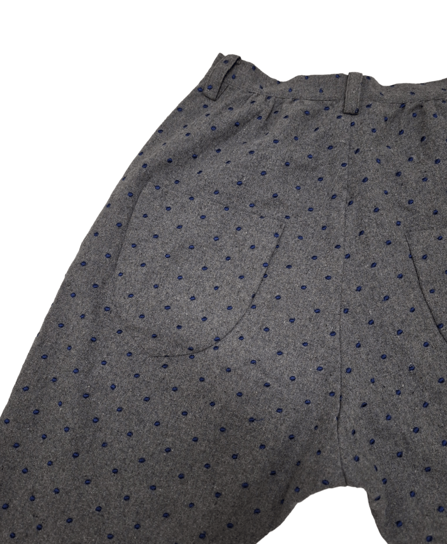 Issey Miyake × Sunao Kuwahara Sunao Kuwahara High Rise Polkadot Balloon Cropped Pants Size 27" / US 4 / IT 40 - 10 Thumbnail
