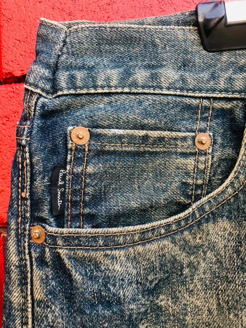 Japanese Brand × Vintage Vintage Paul Smith Japanese Fashion Style Denim Size US 33 - 8 Thumbnail