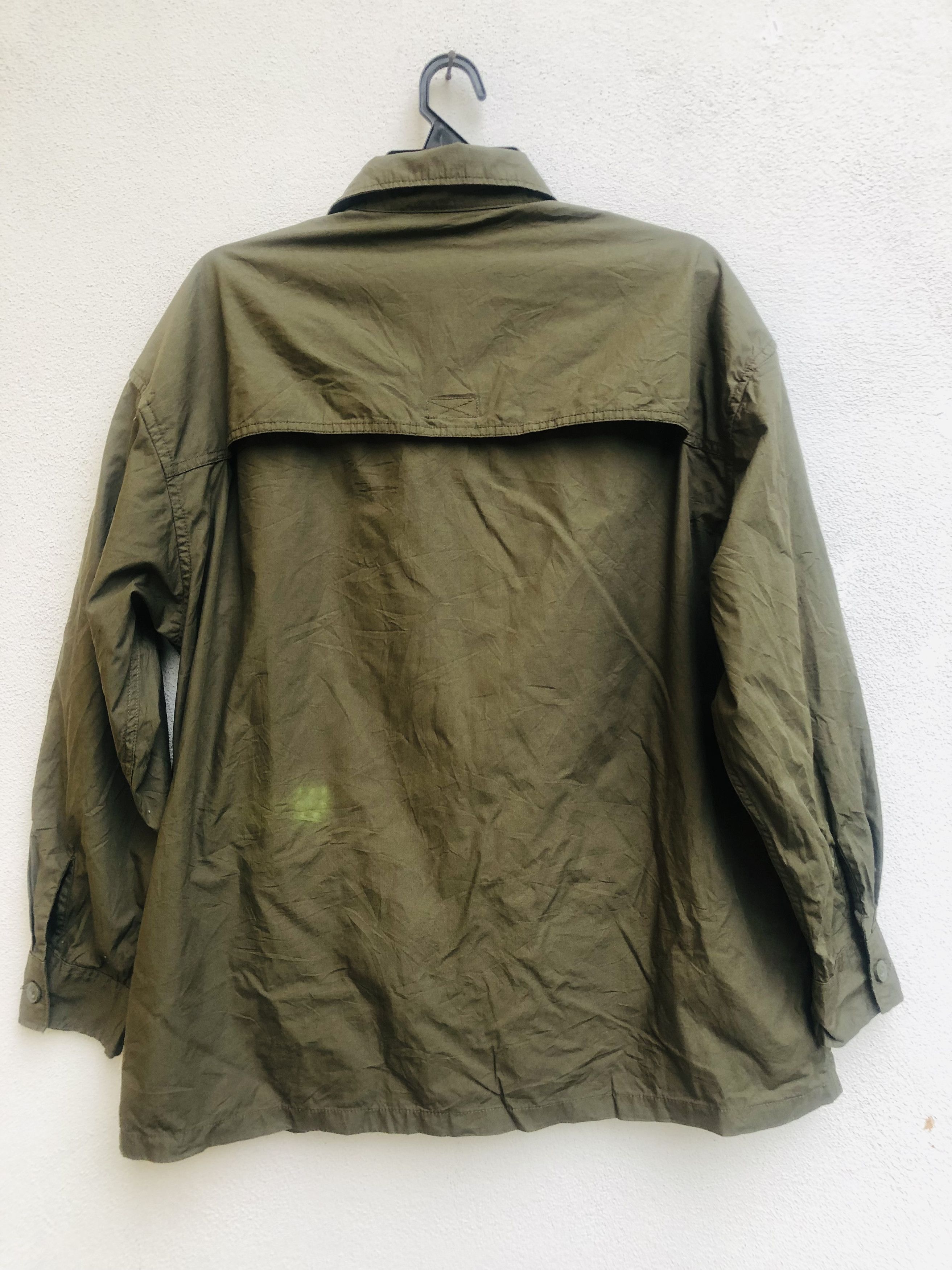 Japanese Brand × Vintage Vintage GU Big Pocket Designed Fashion Style Sweater Size US XL / EU 56 / 4 - 2 Thumbnail