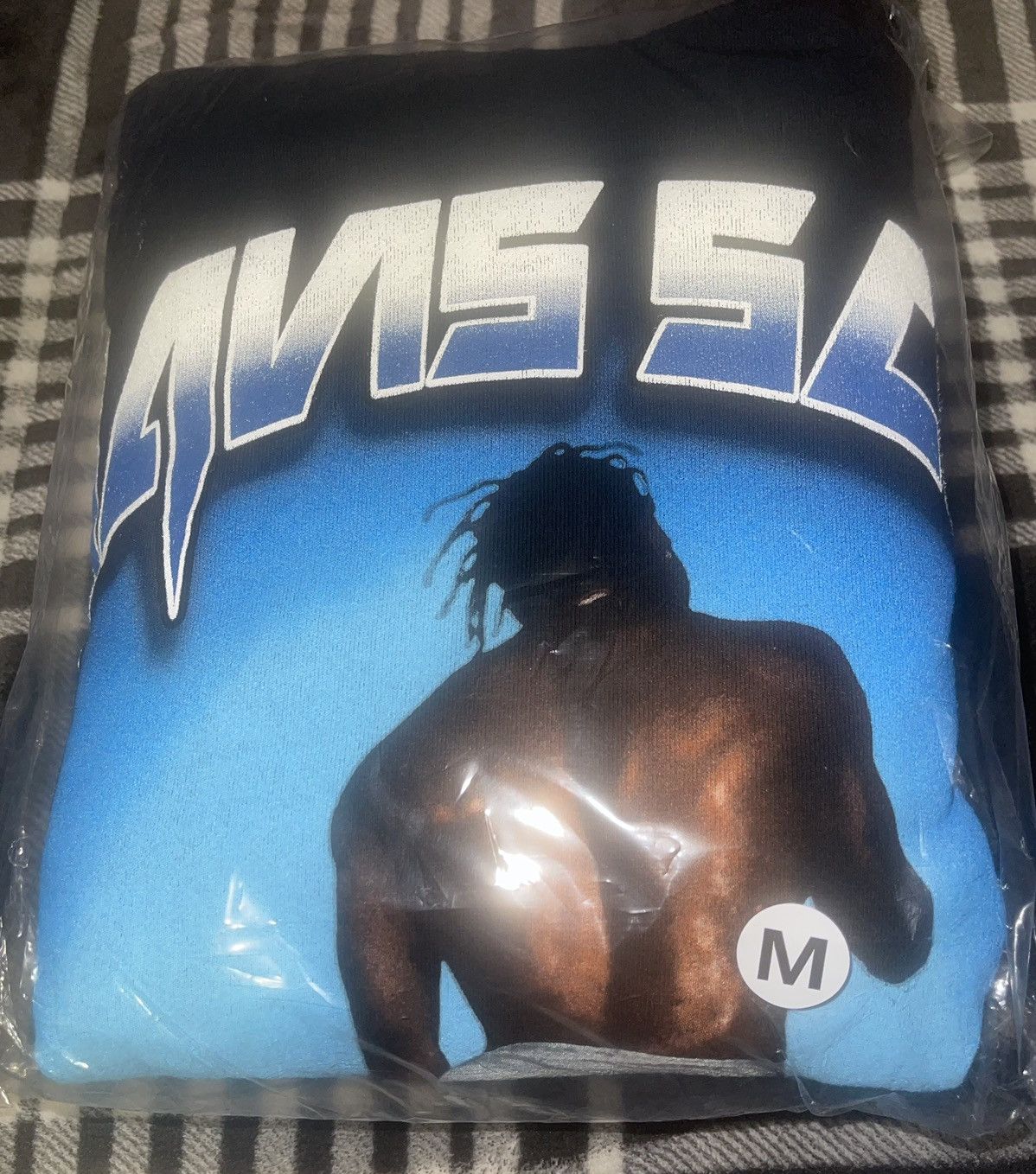 image of Ever Marino Morwood Travis Scott Hoodie in Vintage, Men's (Size Medium)