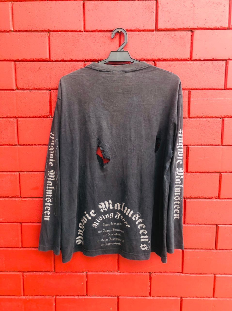 Band Tees × Vintage Vintage Yngwie Malmsteen Rising Force Tour Shirt Size US L / EU 52-54 / 3 - 6 Thumbnail