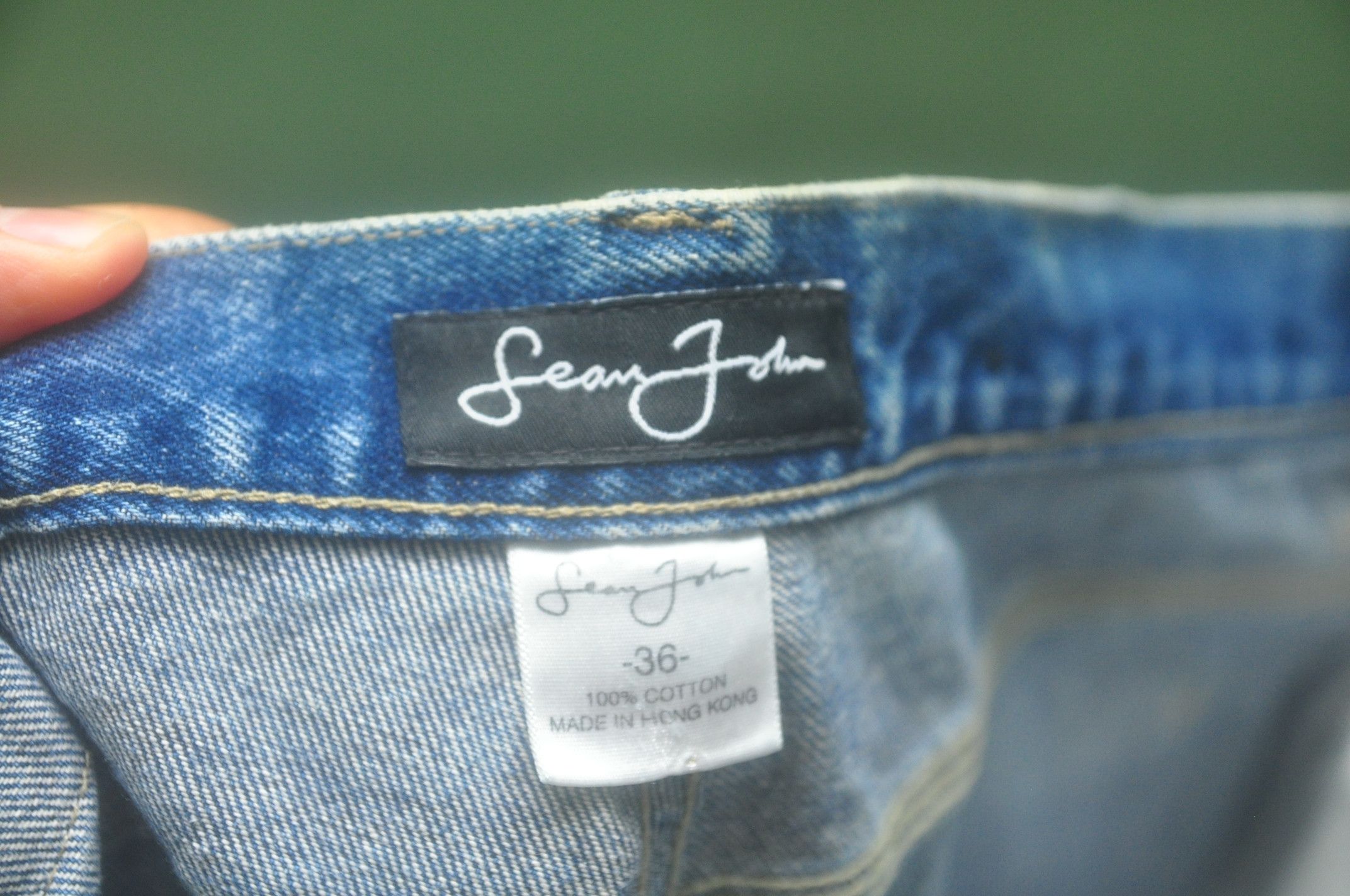 Japanese Brand × Sean John Vintage Sean John Workwear Travis Scott Fashion Style Size US 38 / EU 54 - 11 Thumbnail