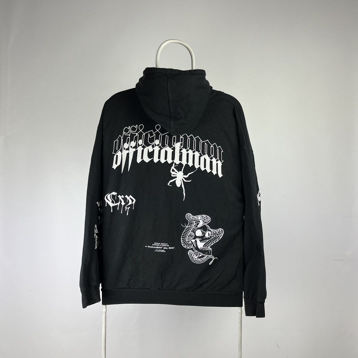 Japanese Brand Deadstock hoodie vintage skull size Large Size US L / EU 52-54 / 3 - 2 Thumbnail