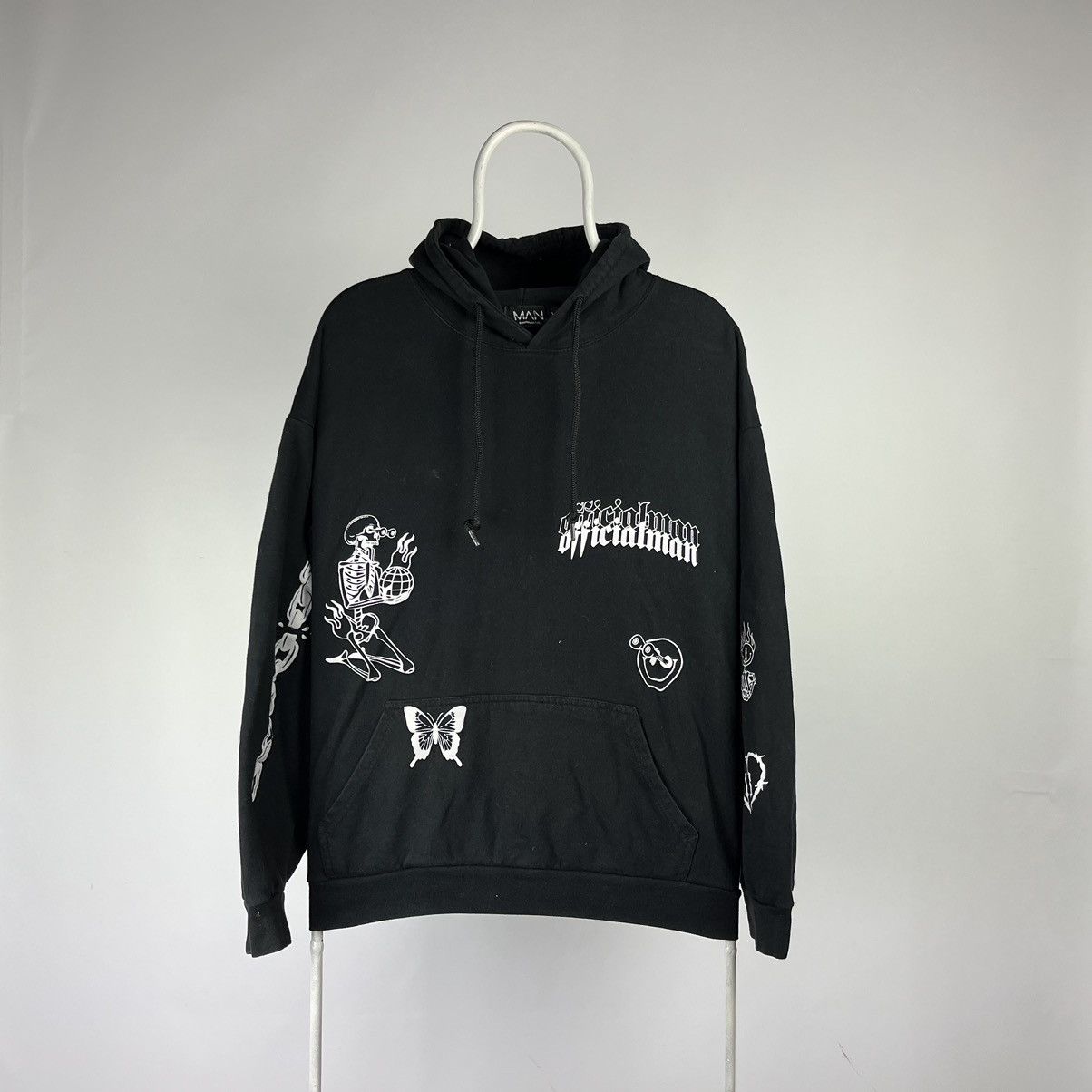 Japanese Brand Deadstock hoodie vintage skull size Large Size US L / EU 52-54 / 3 - 1 Thumbnail