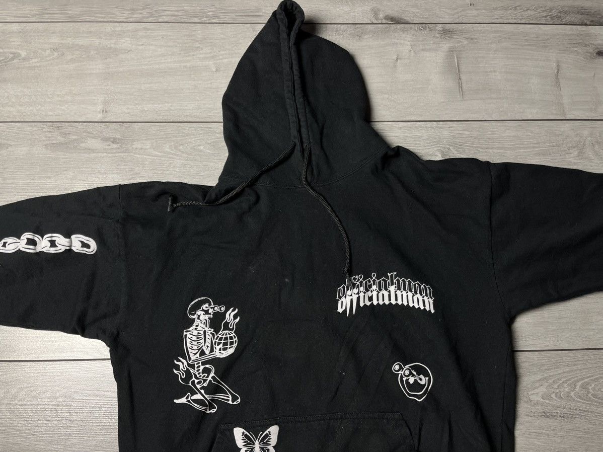 Japanese Brand Deadstock hoodie vintage skull size Large Size US L / EU 52-54 / 3 - 3 Thumbnail