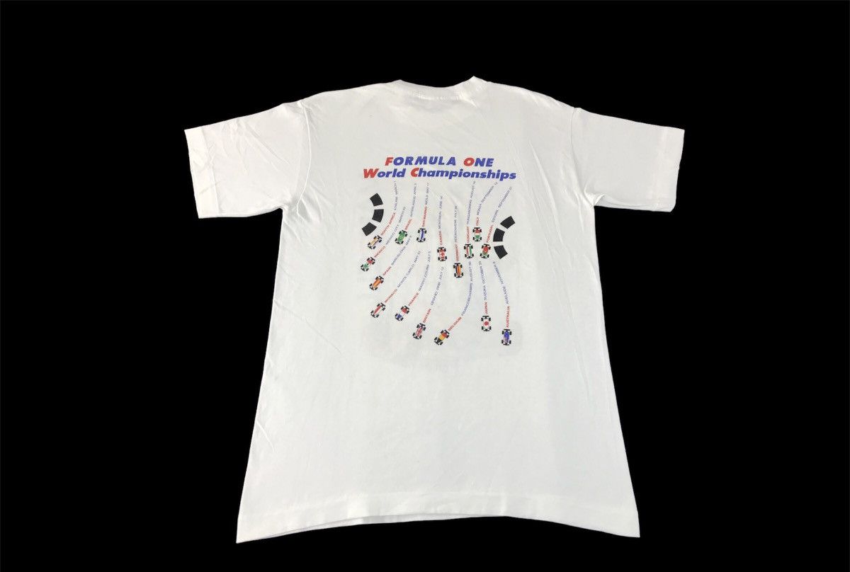 Vintage Nigel Mansell British Racing Driver 1992 Tee Big Printed Size US S / EU 44-46 / 1 - 2 Thumbnail