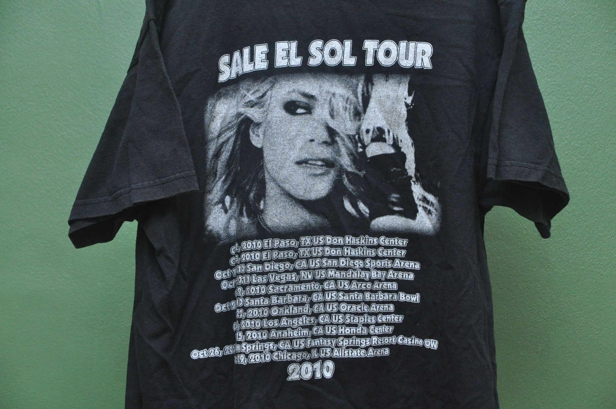 Snoop Dogg × Vintage Vintage Shakira Sale El Sol Tour 2010 Travis Scott Style Size US L / EU 52-54 / 3 - 4 Thumbnail