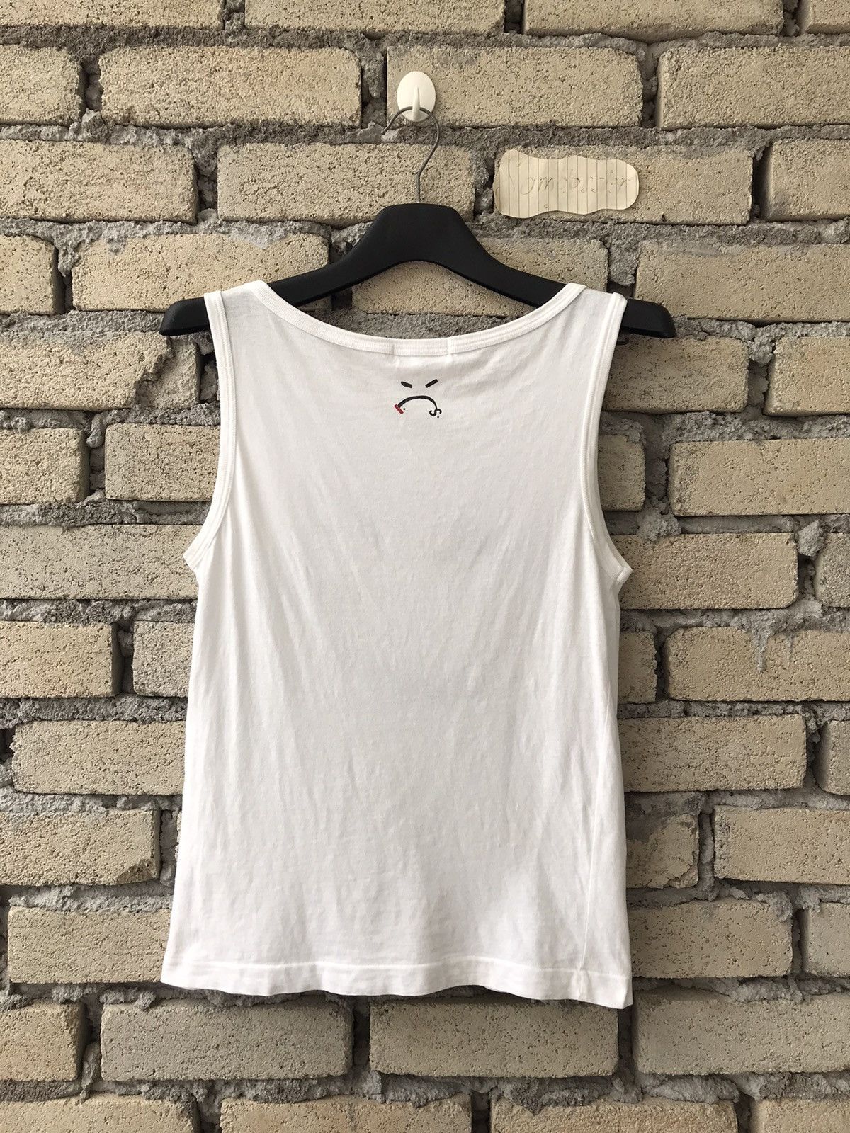 Issey Miyake × Japanese Brand Vintage Issey Miyake Tank Top Sleeveless Smile Design Size US XXS / EU 40 - 4 Thumbnail