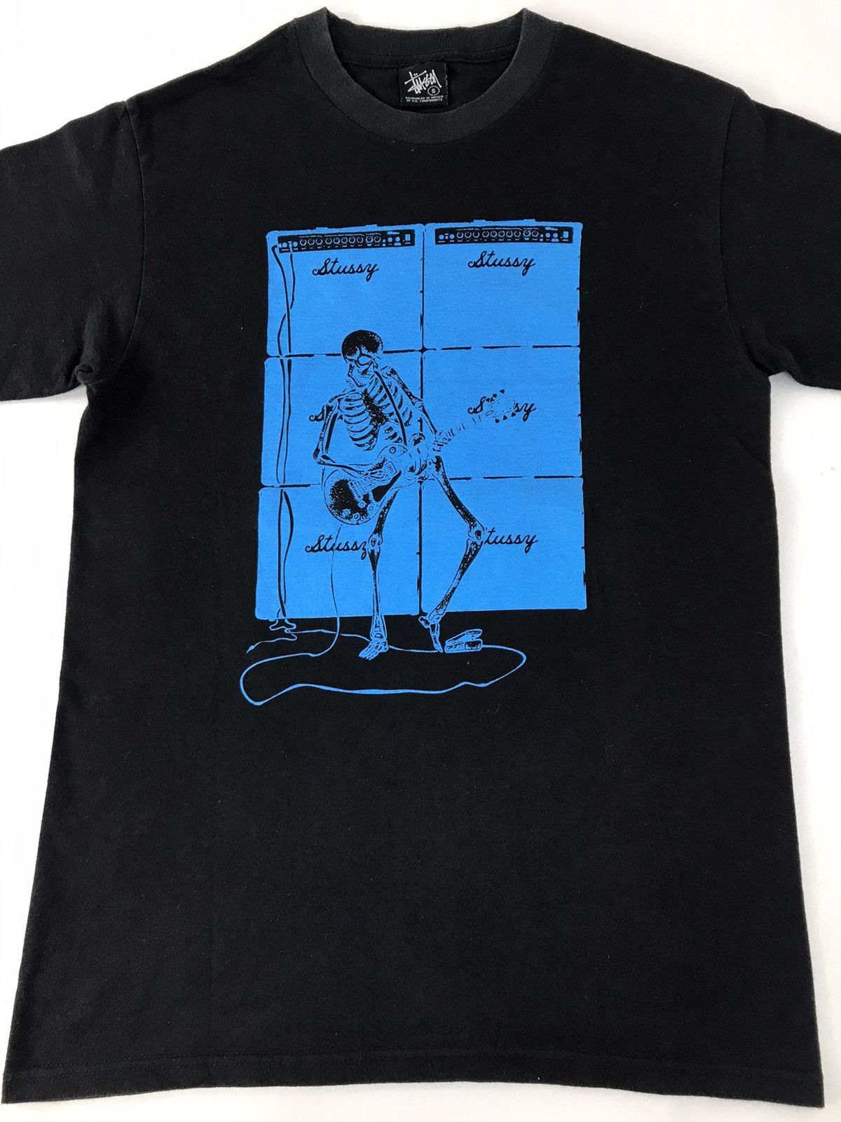 Stussy × Vintage Stussy Rock n Roll Box Logo Tee Printed Classic Design Size US S / EU 44-46 / 1 - 3 Thumbnail
