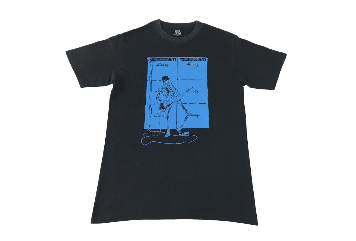 Stussy × Vintage Stussy Rock n Roll Box Logo Tee Printed Classic Design Size US S / EU 44-46 / 1 - 1 Thumbnail